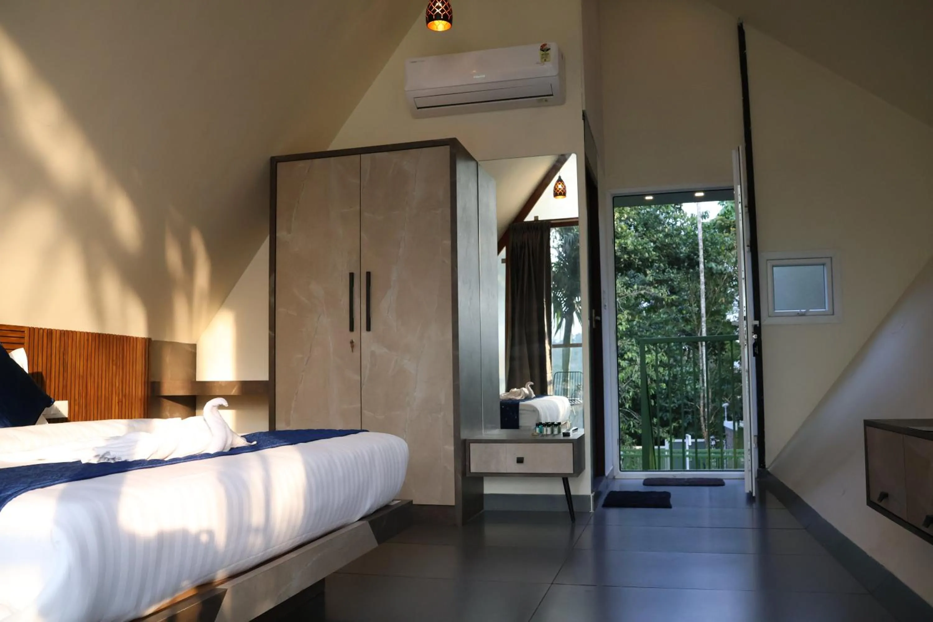 Bed in Hayashi Resort