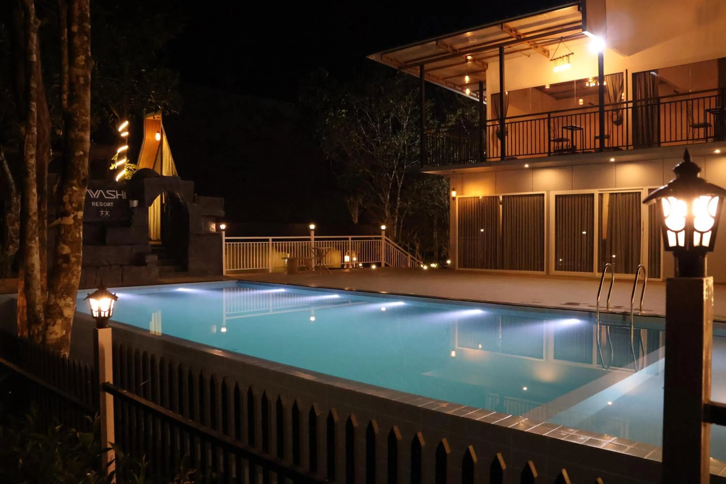 Pool view in Hayashi Resort