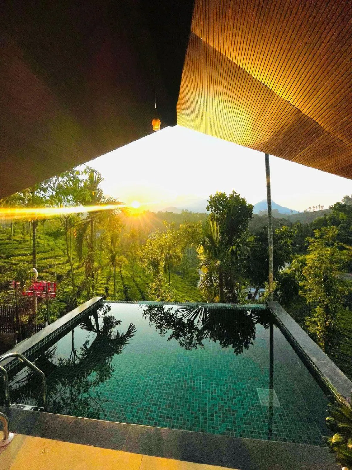 Pool view in Hayashi Resort