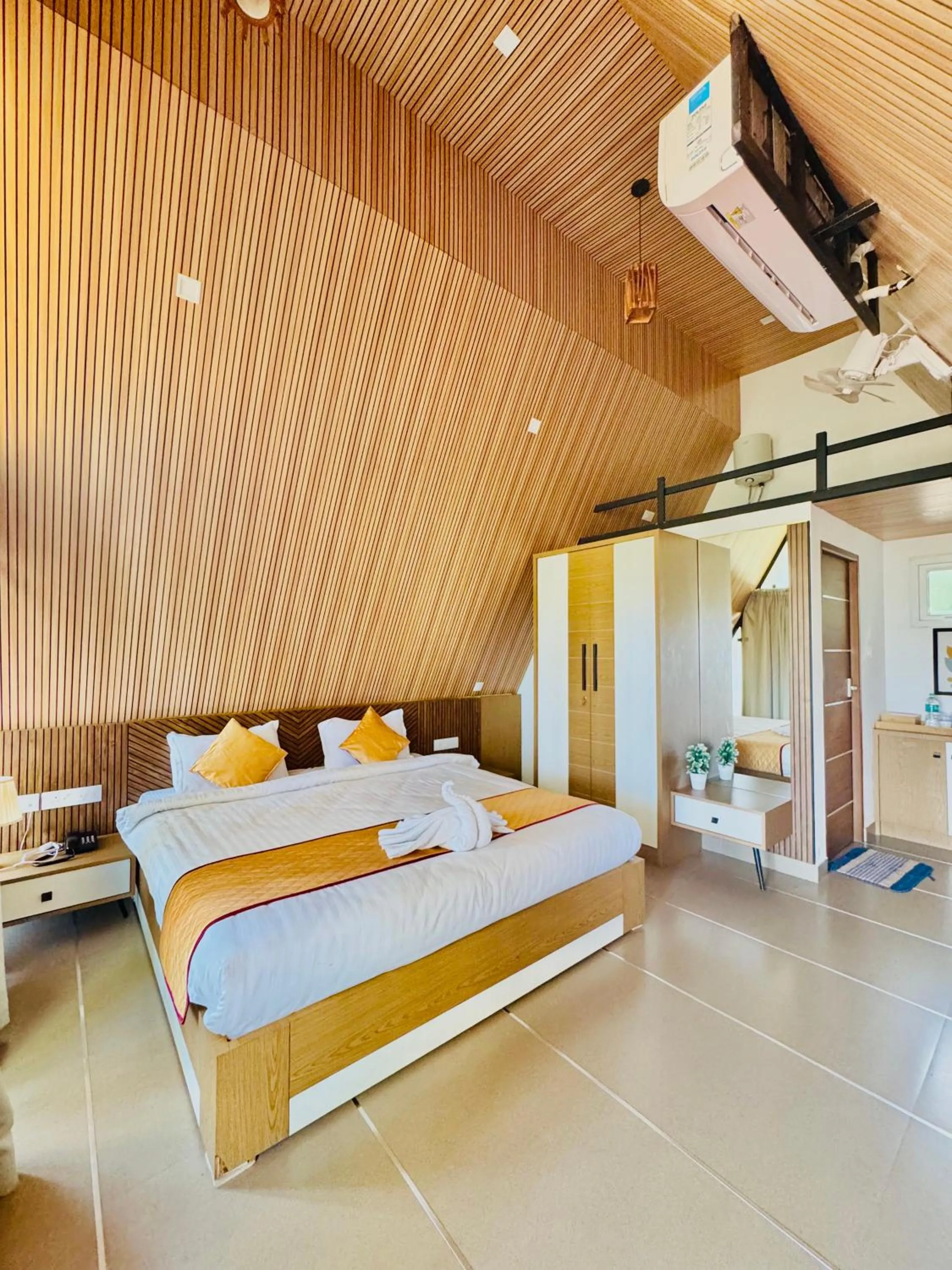 Bed in Hayashi Resort