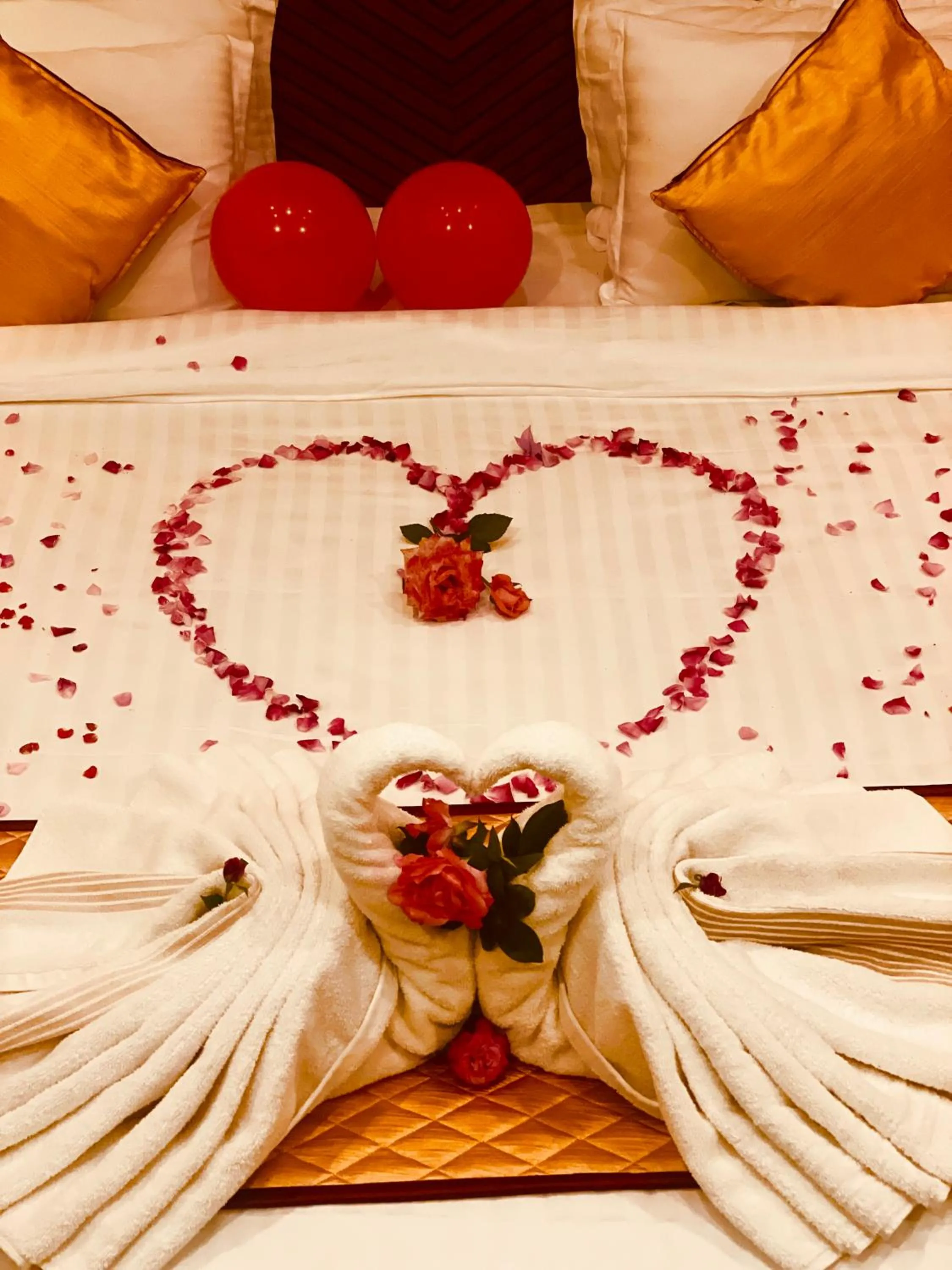 Bed in Hayashi Resort