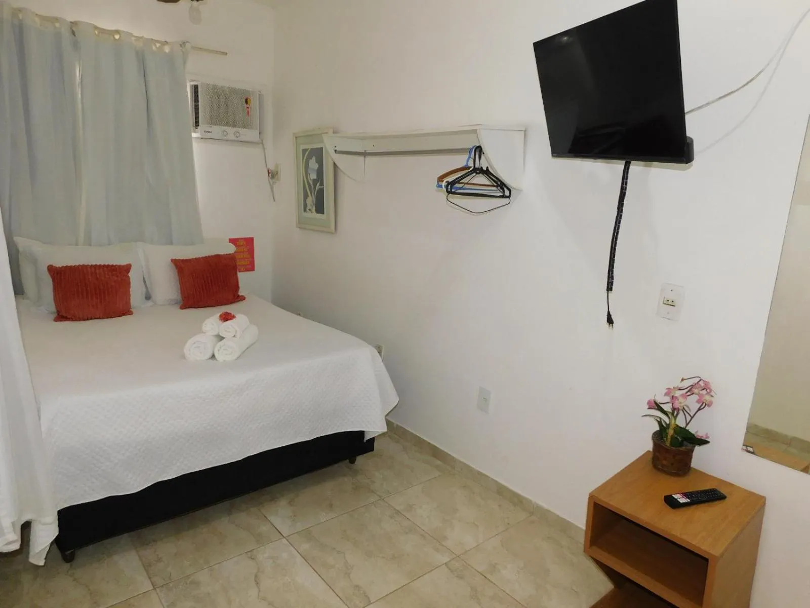 Bed in Pousada Luzes de Geribá