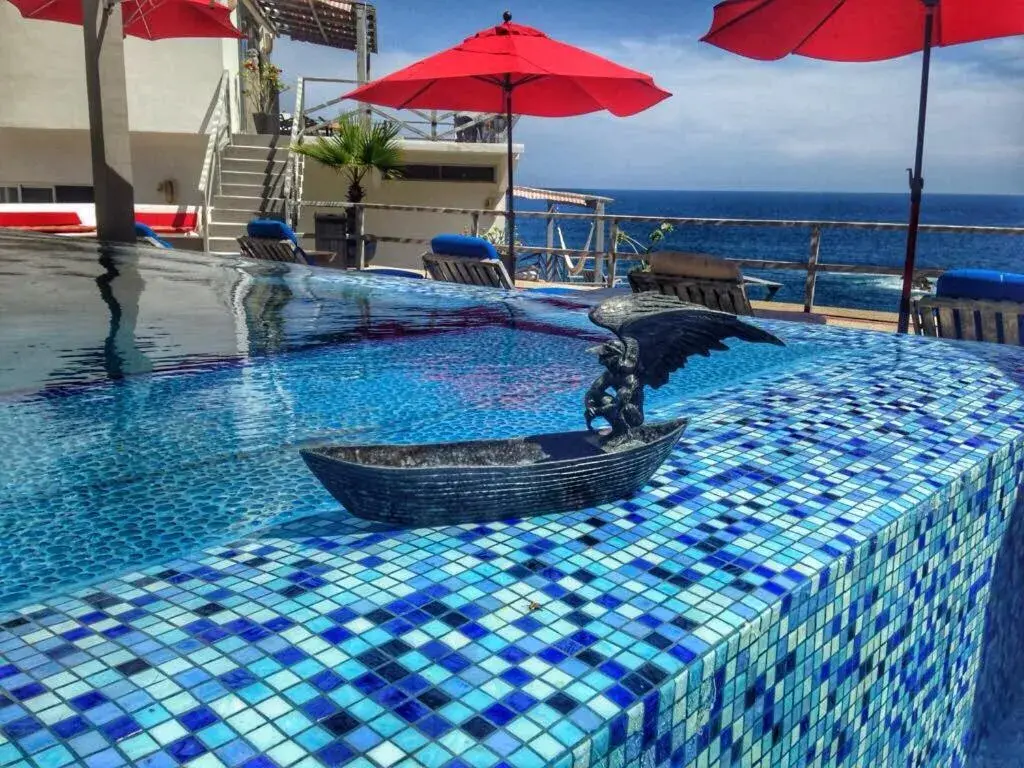 Swimming pool in Villa Aikia (Adults Suites A/C) Swimming pool in Villa Aikia (Adults Suites A/C)