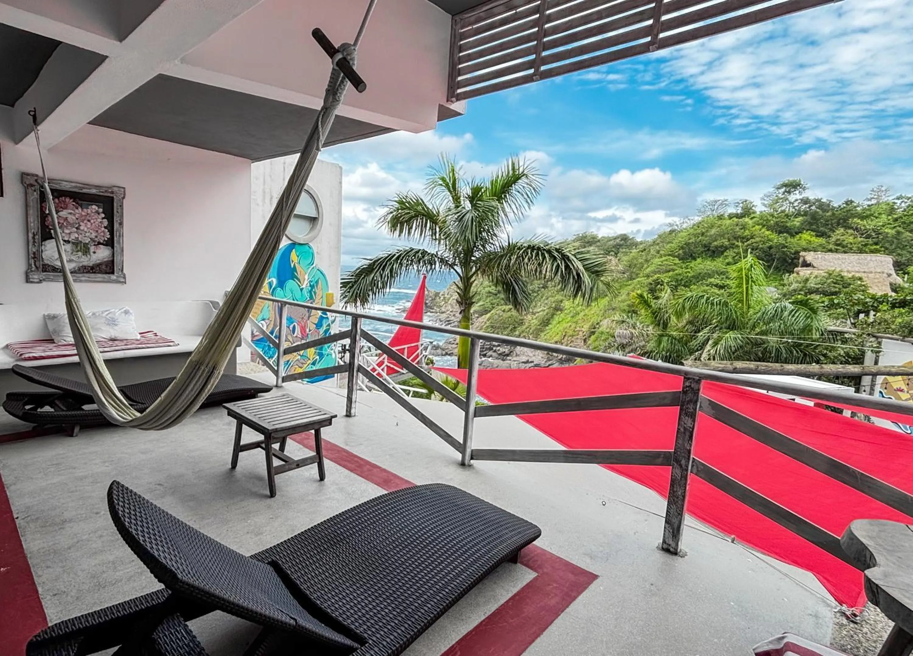 Balcony/Terrace in Villa Aikia (Adults Suites A/C)