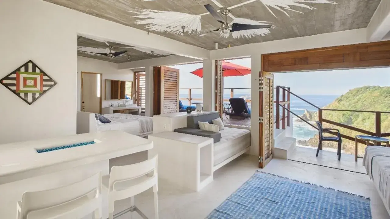 Living room in Villa Aikia (Adults Suites A/C) Living room in Villa Aikia (Adults Suites A/C)