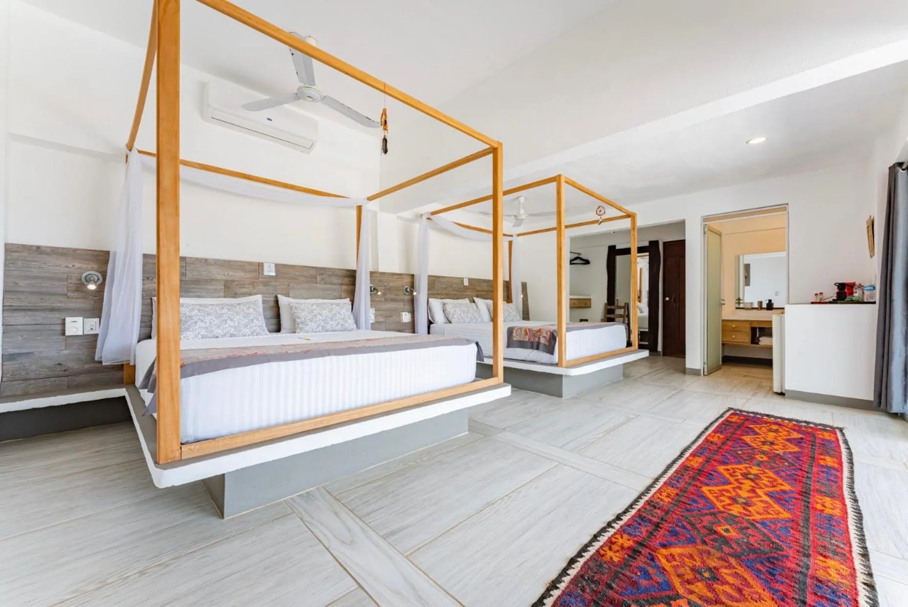 Bedroom, Bed in Villa Aikia (Adults Suites A/C)