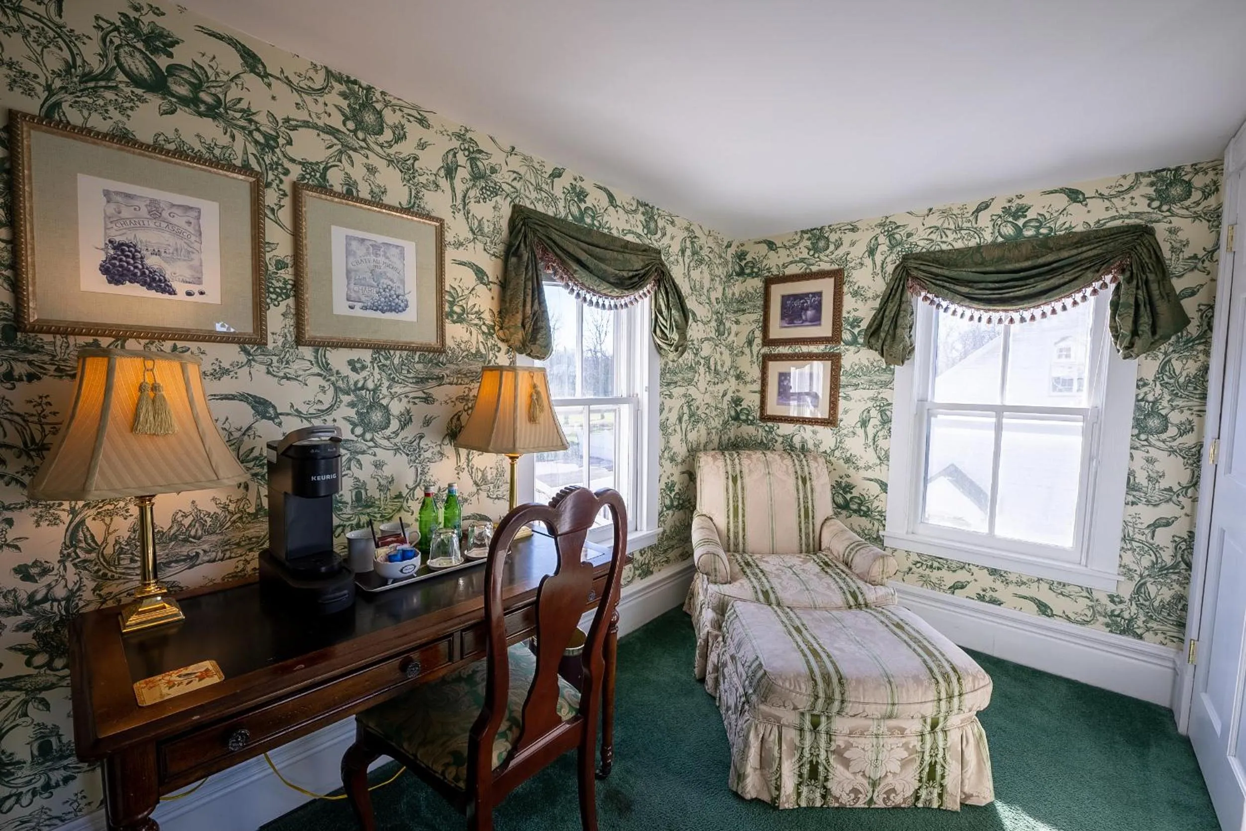 Seating area in Antrim 1844