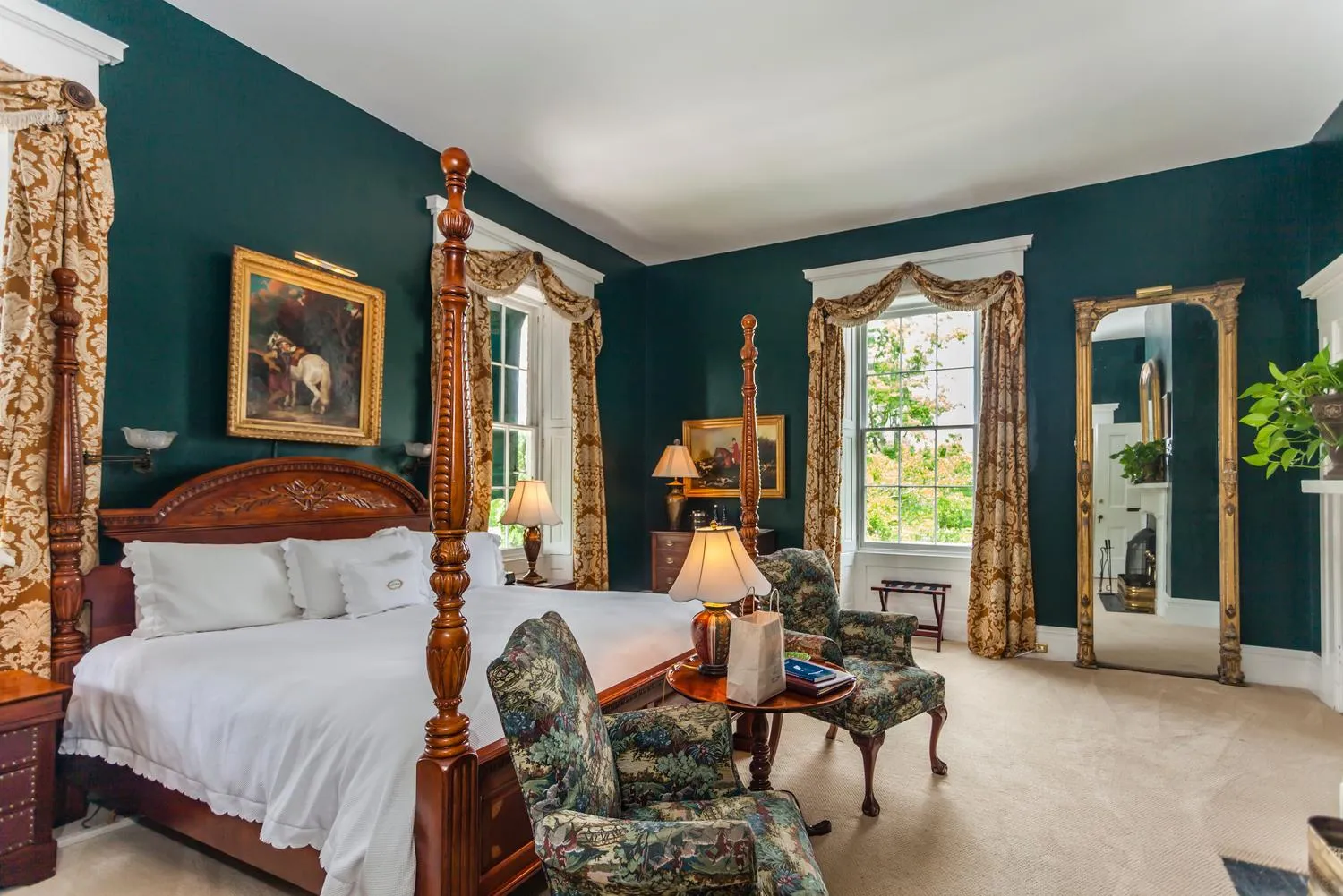 Bedroom in Antrim 1844