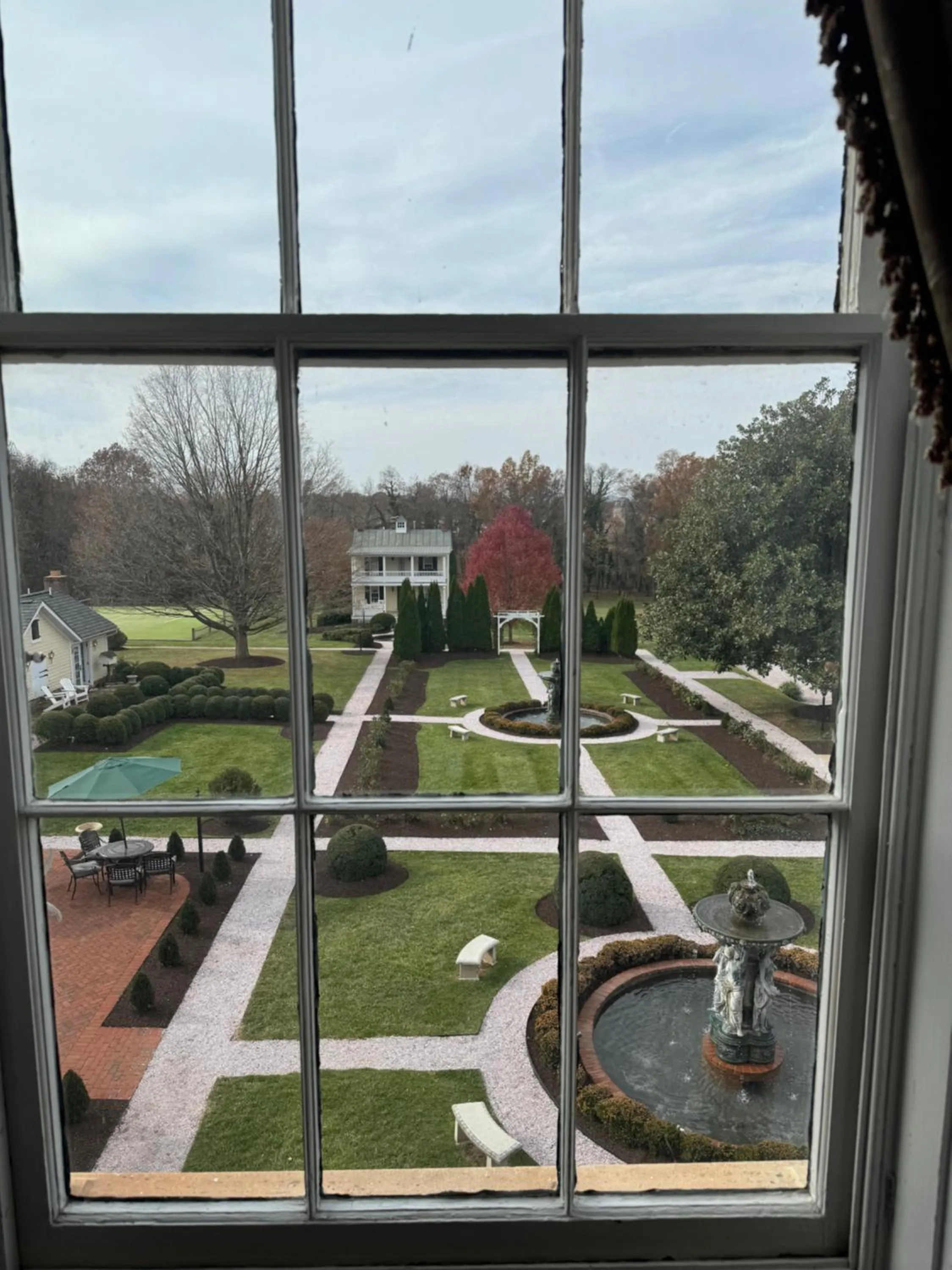 Garden view in Antrim 1844