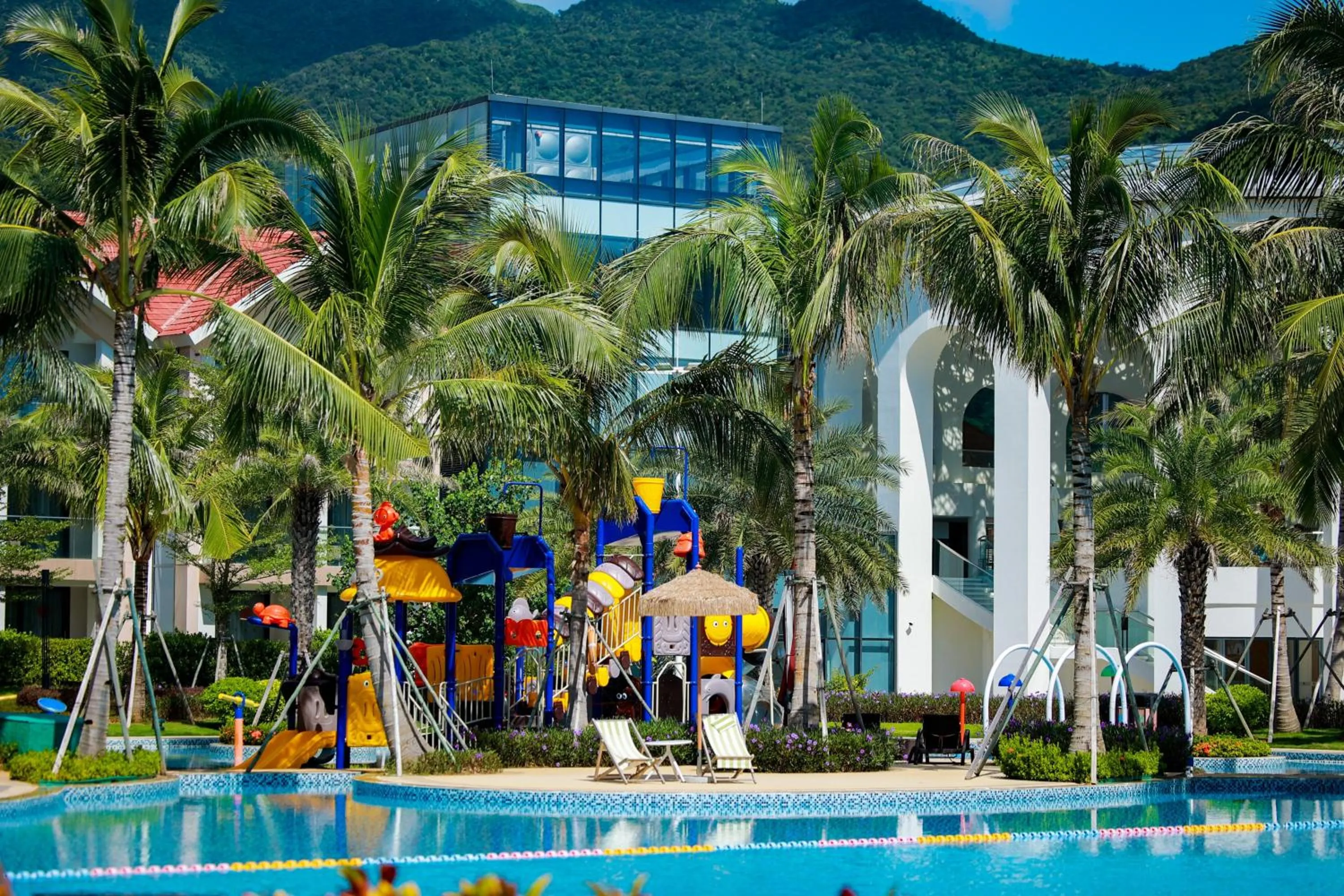 Swimming pool in Holiday Inn Hainan Xiangshui Bay by IHG