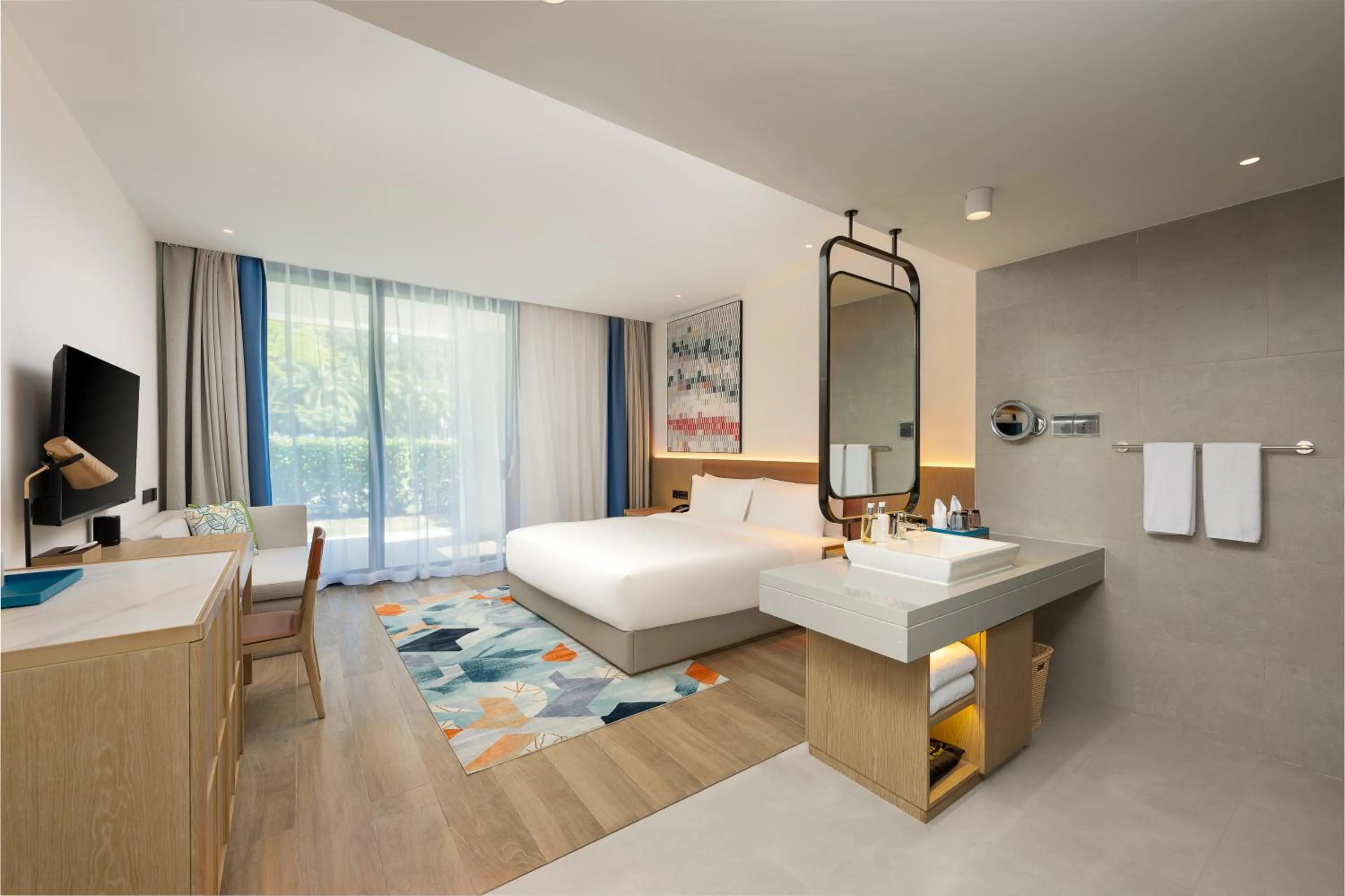 Bed in Holiday Inn Hainan Xiangshui Bay by IHG