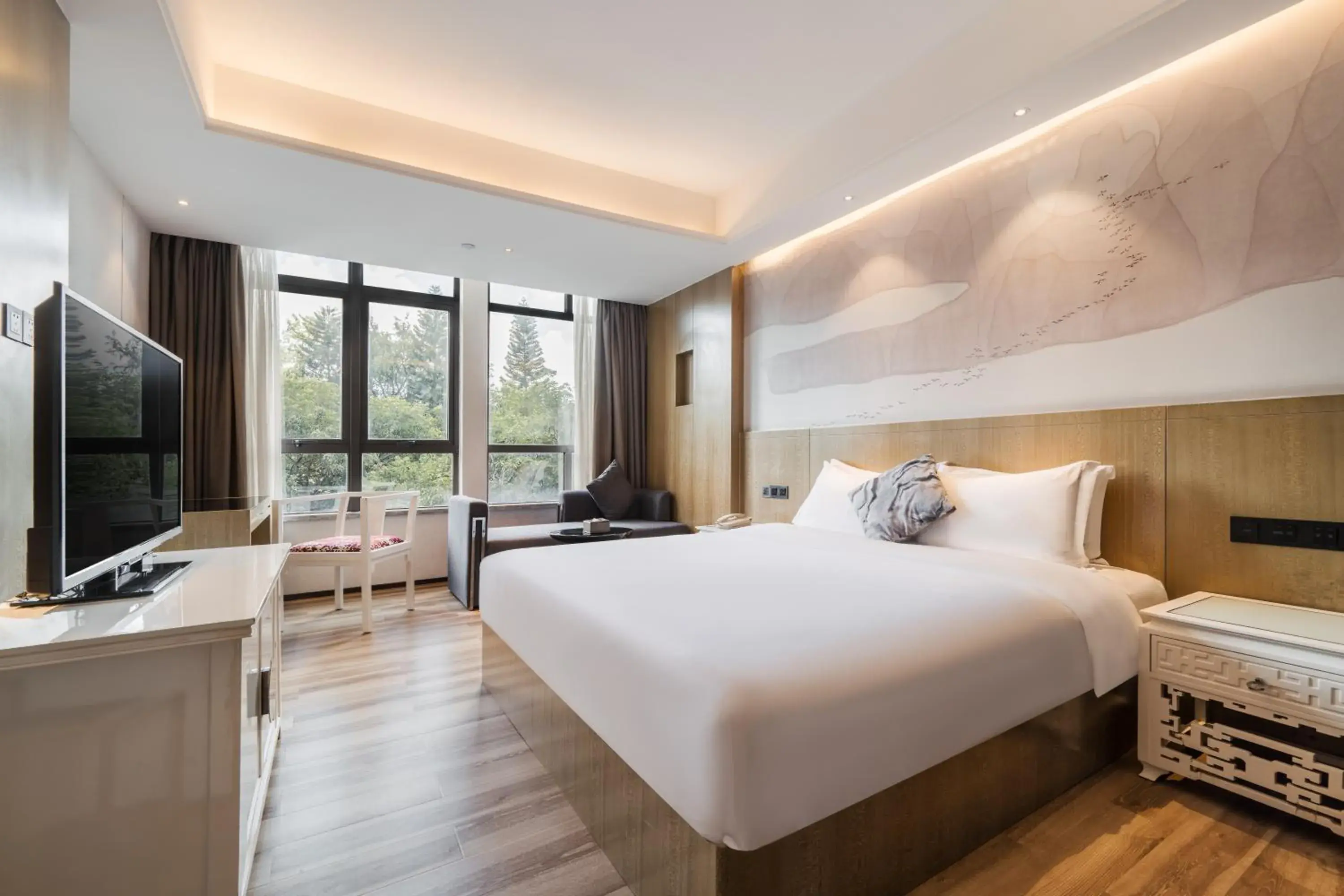 Superior King Room in Paco Hotel Shuiyin Road Guangzhou-Free bus Canton Fair Superior King Room in Paco Hotel Shuiyin Road Guangzhou-Free bus Canton Fair