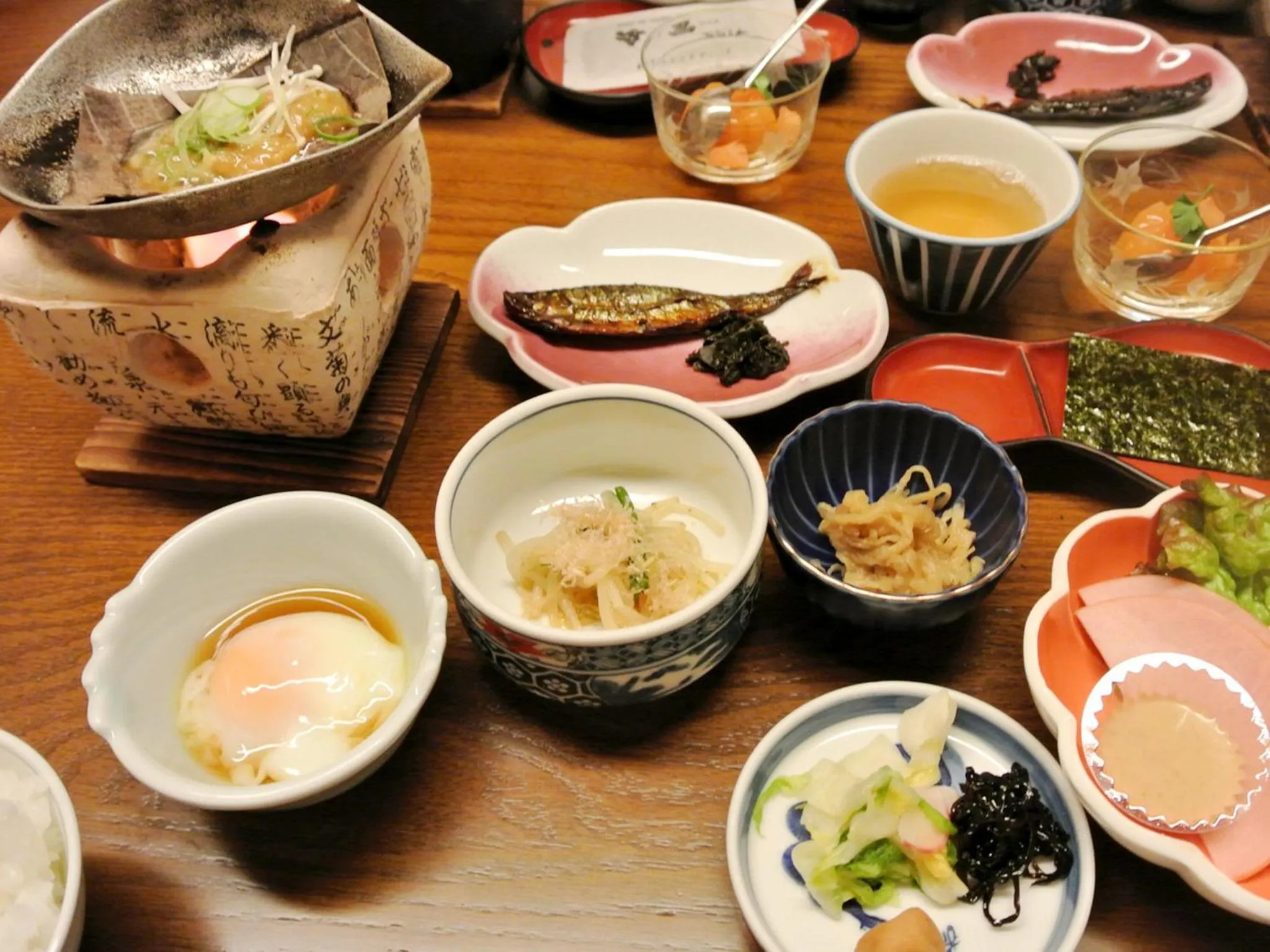 Breakfast in Gero Onsen Yukyunohana