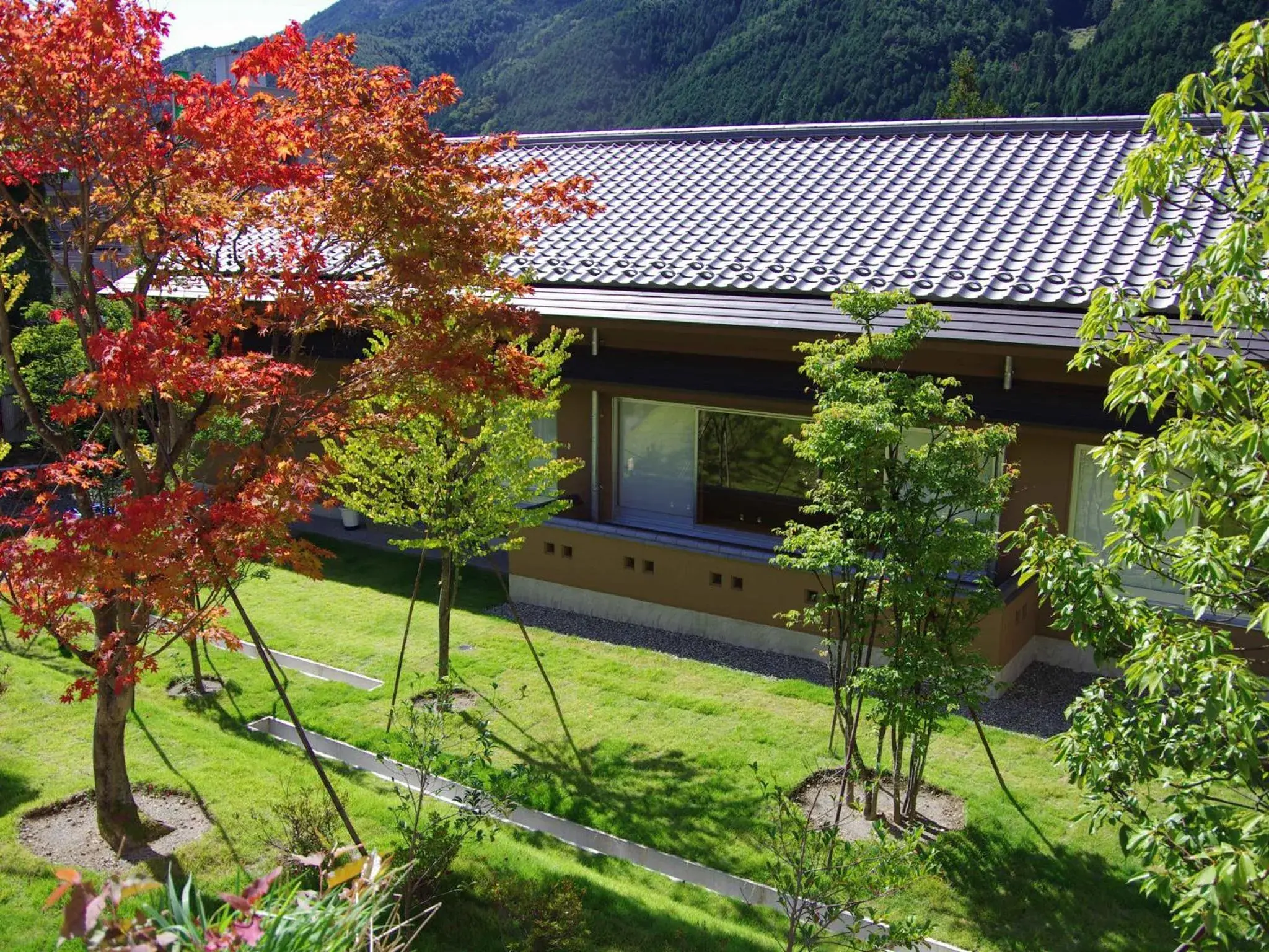 Property building in Gero Onsen Yukyunohana Property building in Gero Onsen Yukyunohana