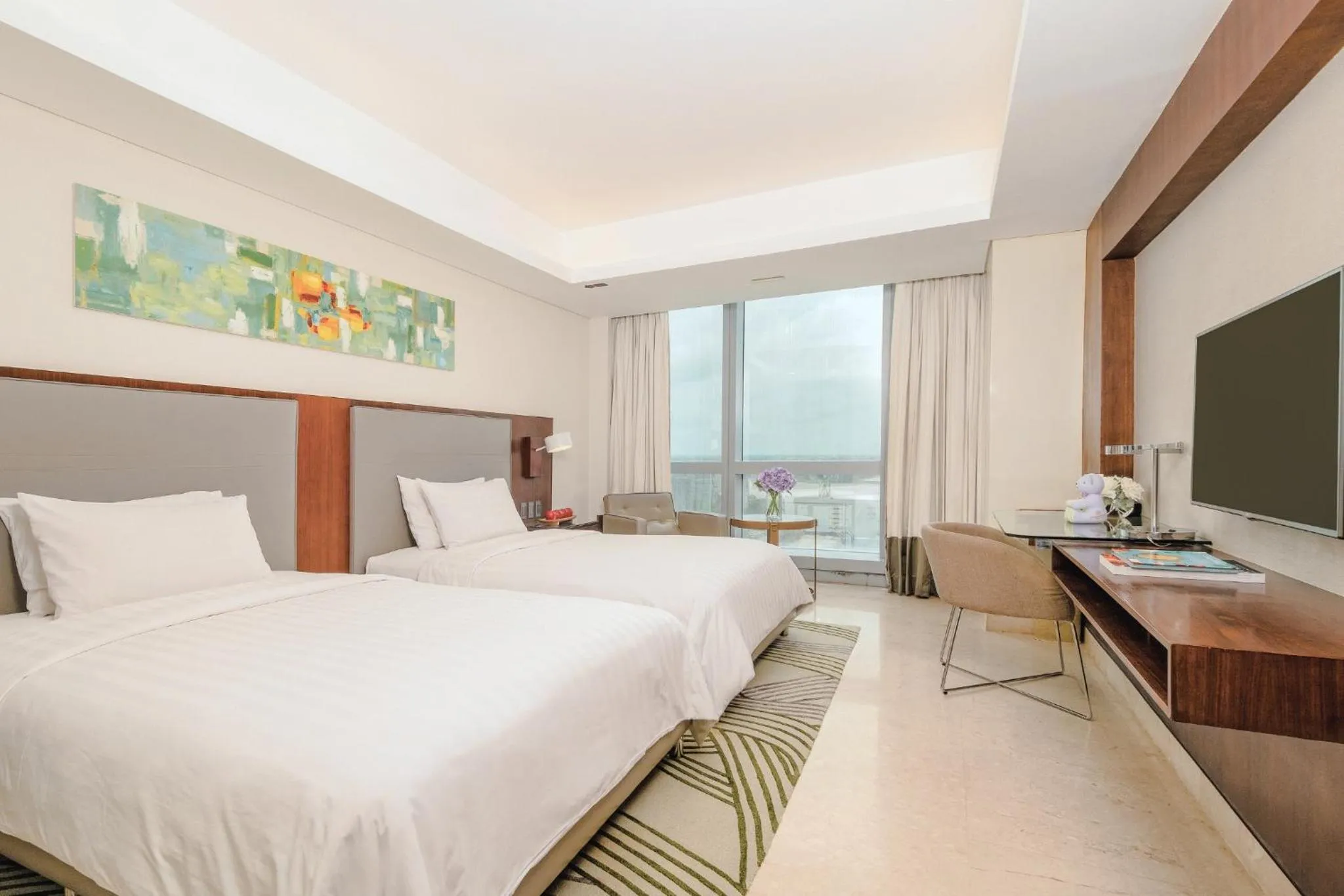 Bed in Richmonde Hotel Iloilo