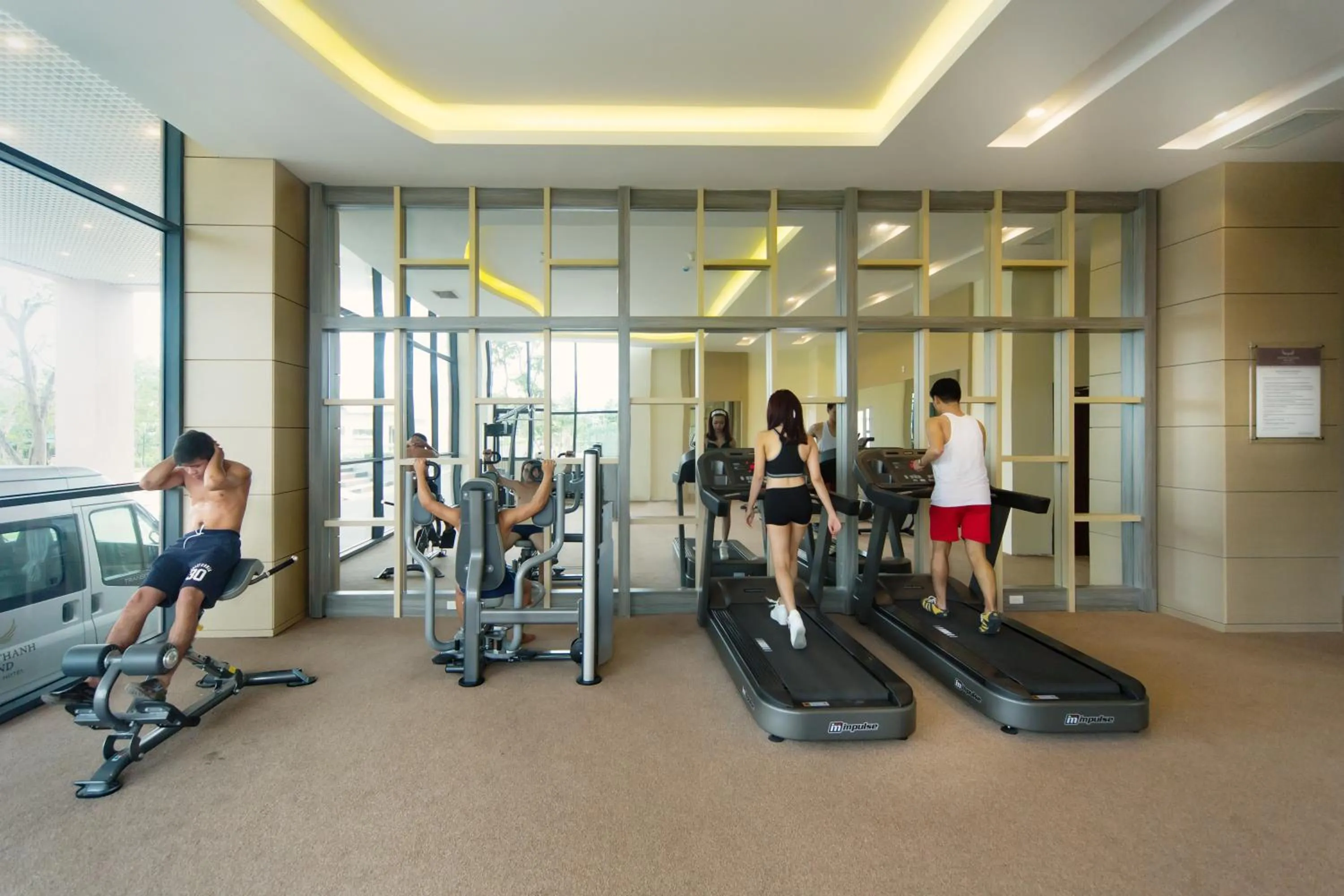 Fitness centre/facilities in Muong Thanh Grand Quang Nam