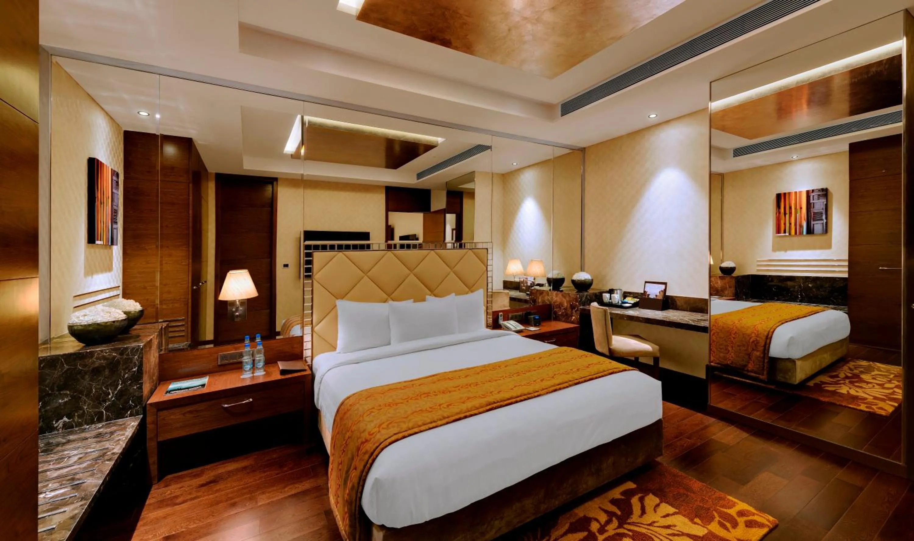 Bedroom, Bed in Niranta Transit Hotel Terminal 2 Arrivals/Landside