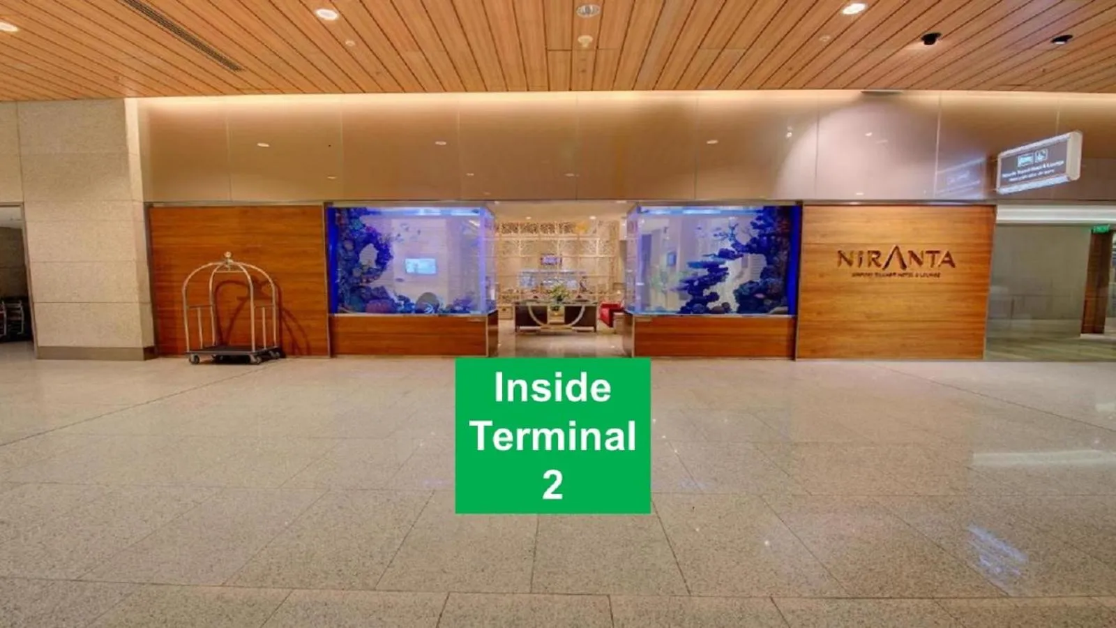 Property building in Niranta Transit Hotel Terminal 2 Arrivals/Landside