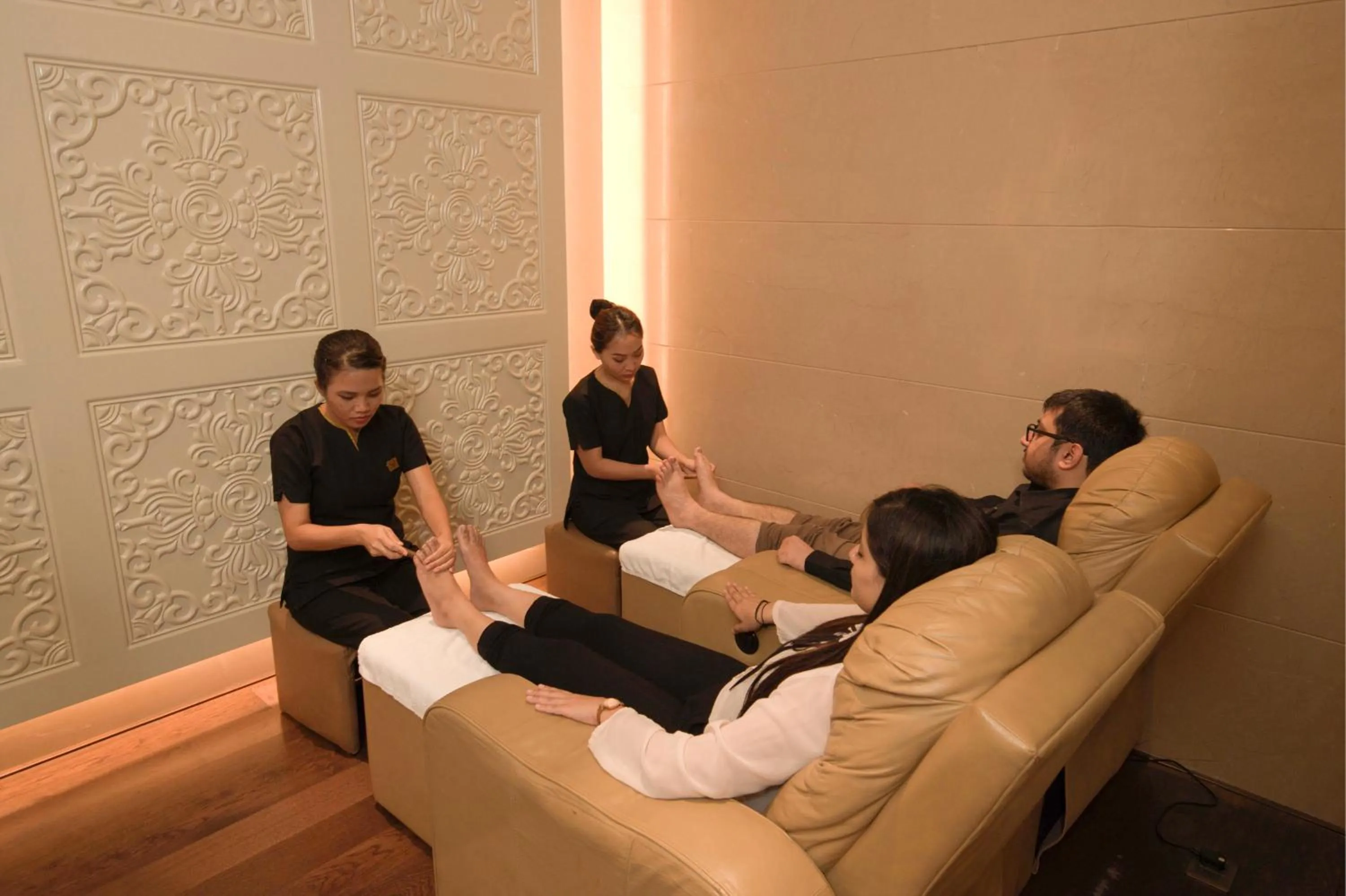Massage in Niranta Transit Hotel Terminal 2 Arrivals/Landside