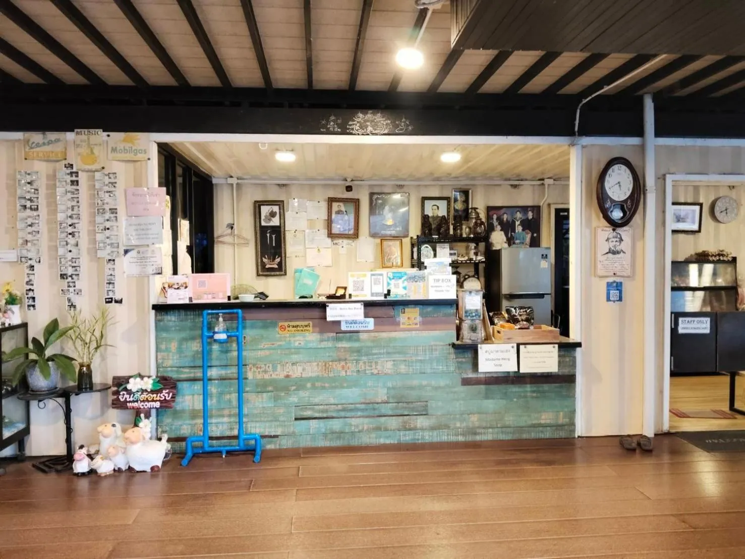 Lobby or reception in Retro Box Hotel Chumphon