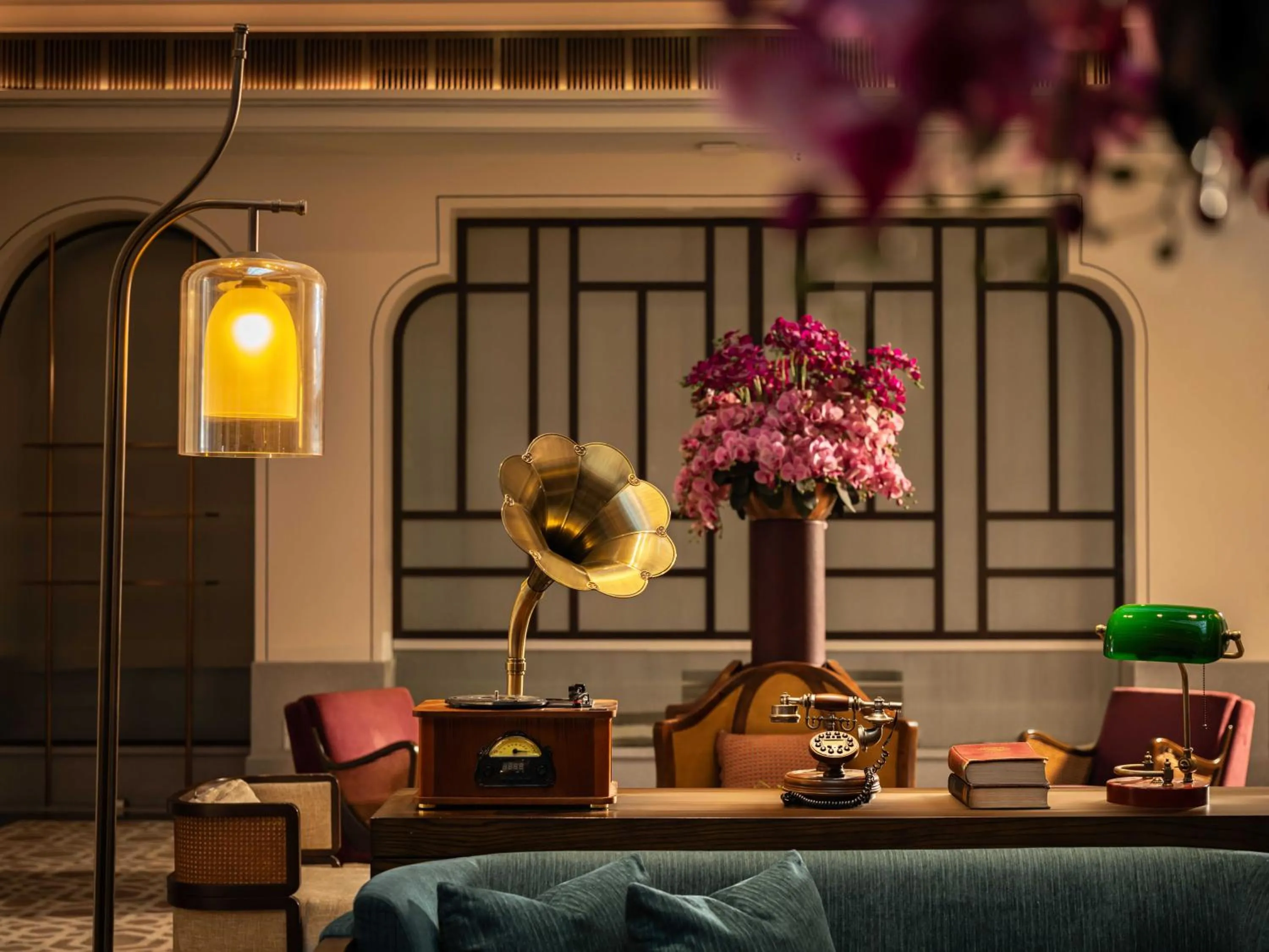 Decorative detail in Grand Madison Wuhan Hankou on the Bund