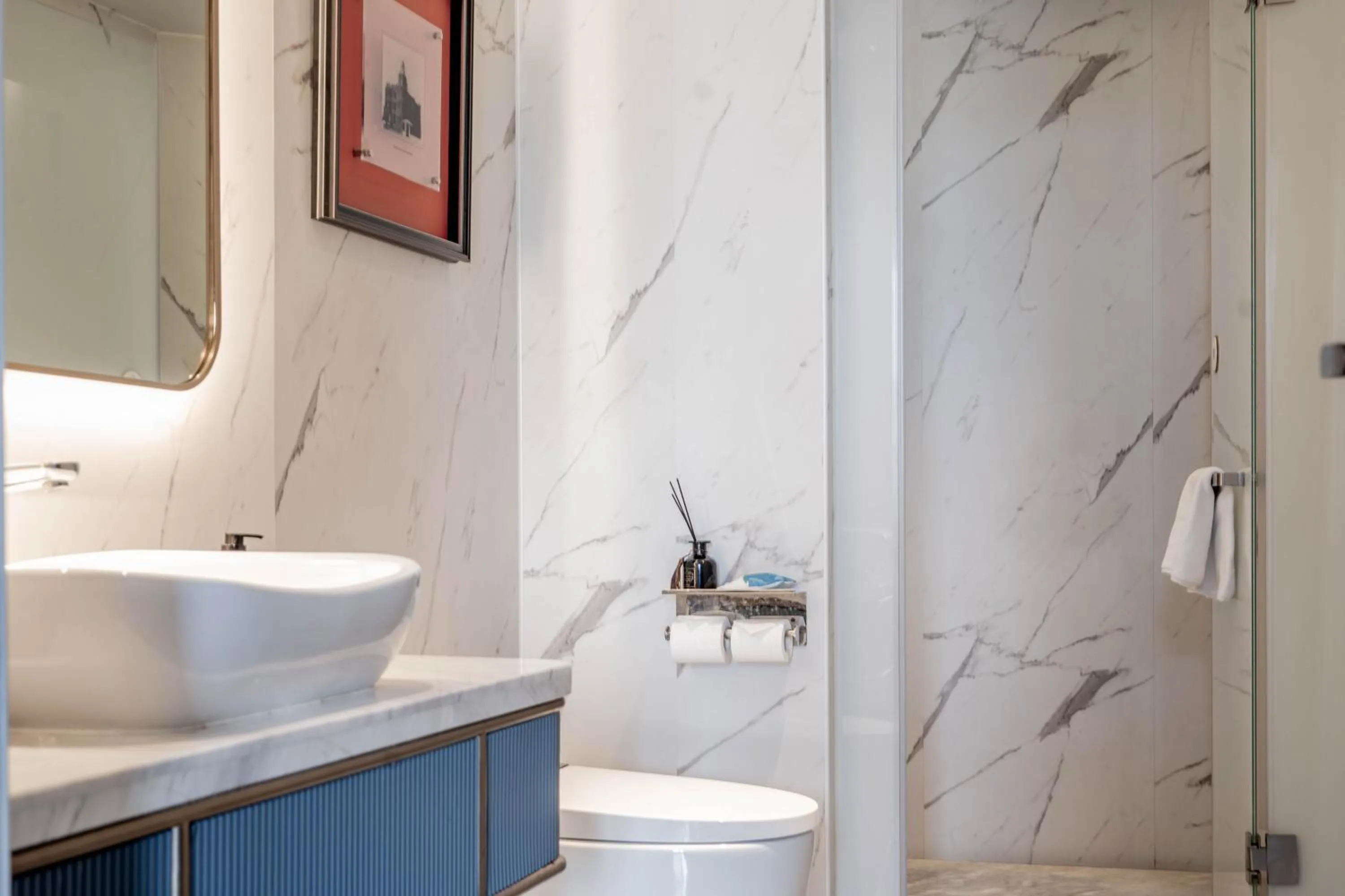 Toilet in Grand Madison Wuhan Hankou on the Bund