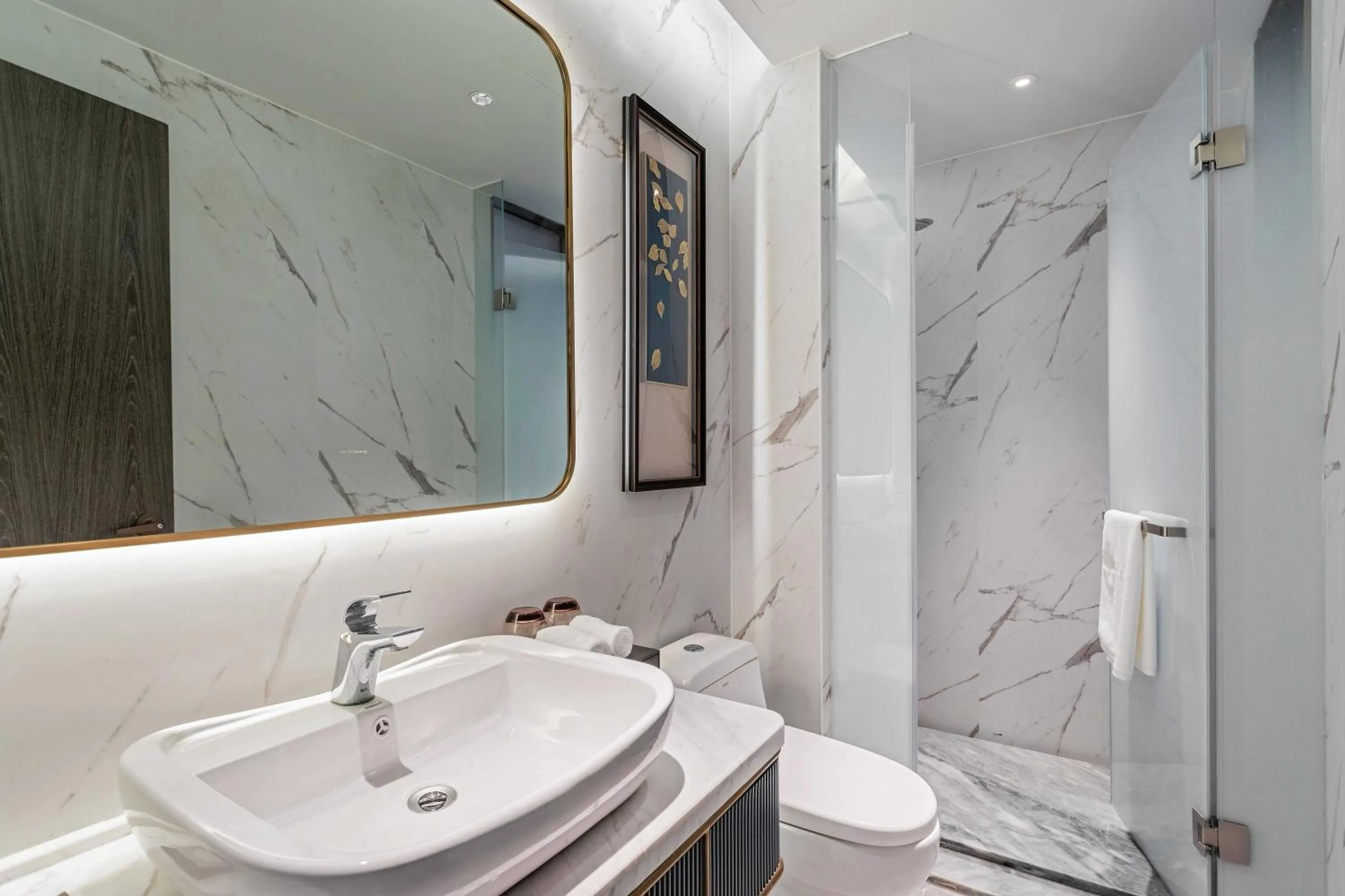 Toilet in Grand Madison Wuhan Hankou on the Bund