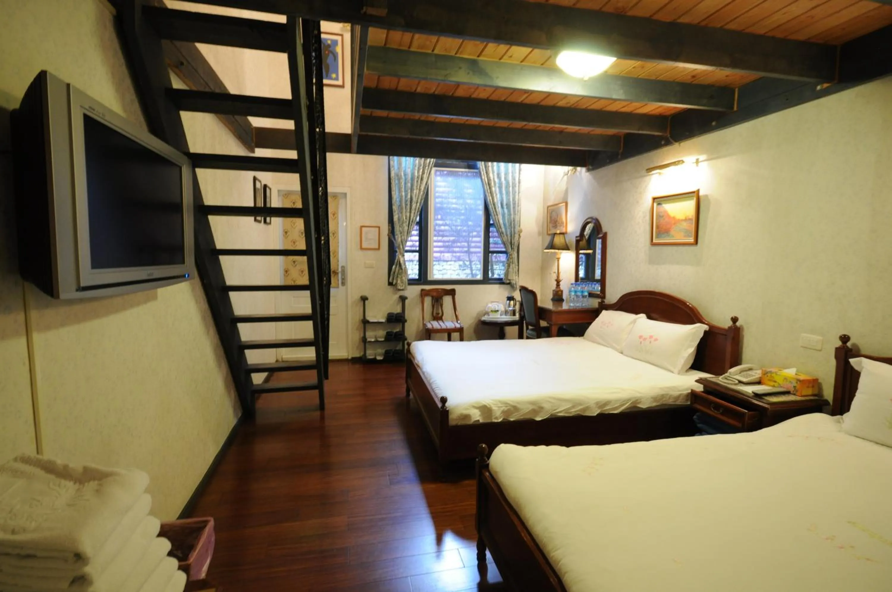 Bedroom, Bed in Cingjing Hanging Garden & Resort