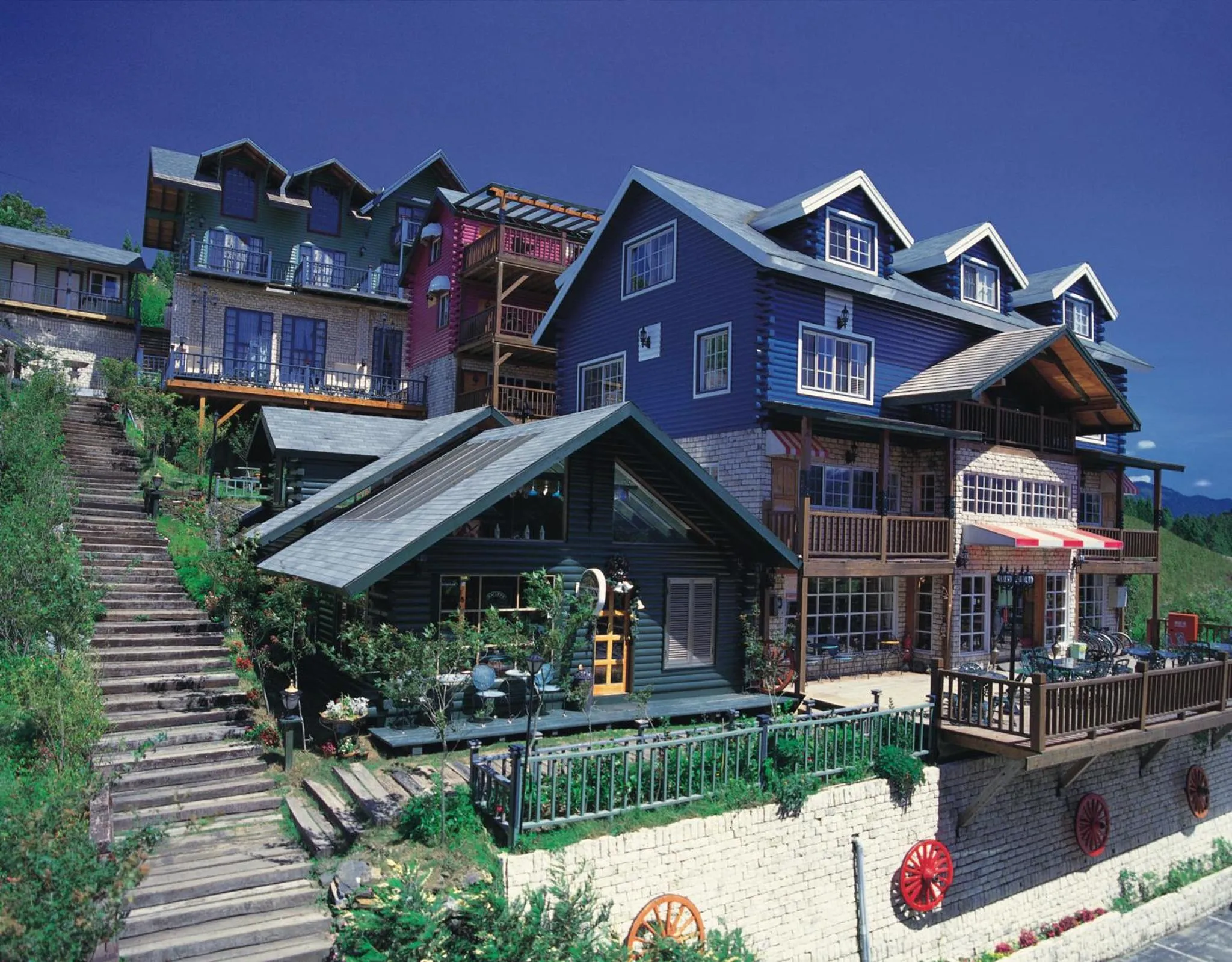 Bird's eye view in Cingjing Hanging Garden & Resort