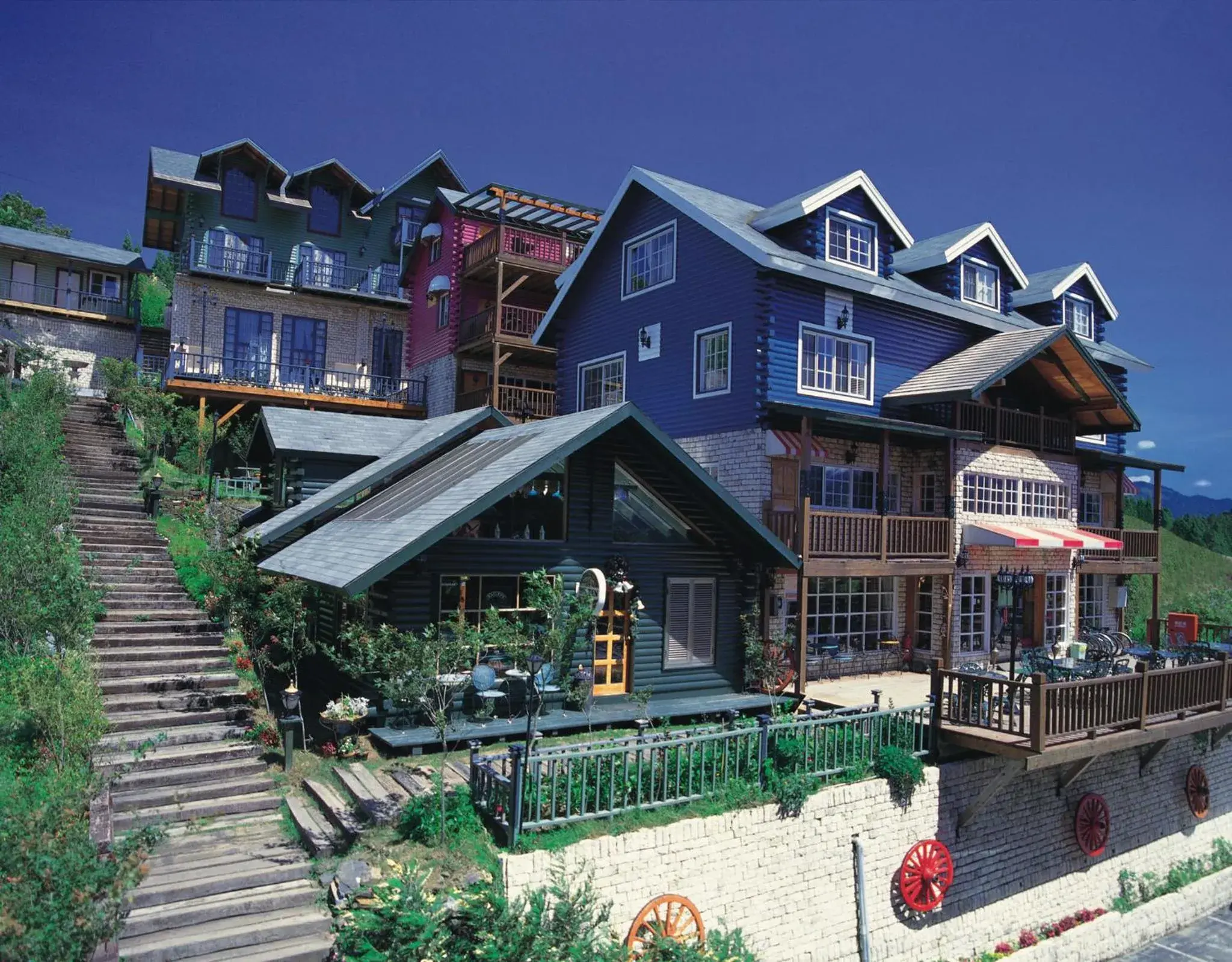 Bird's eye view in Cingjing Hanging Garden & Resort Bird's eye view in Cingjing Hanging Garden & Resort