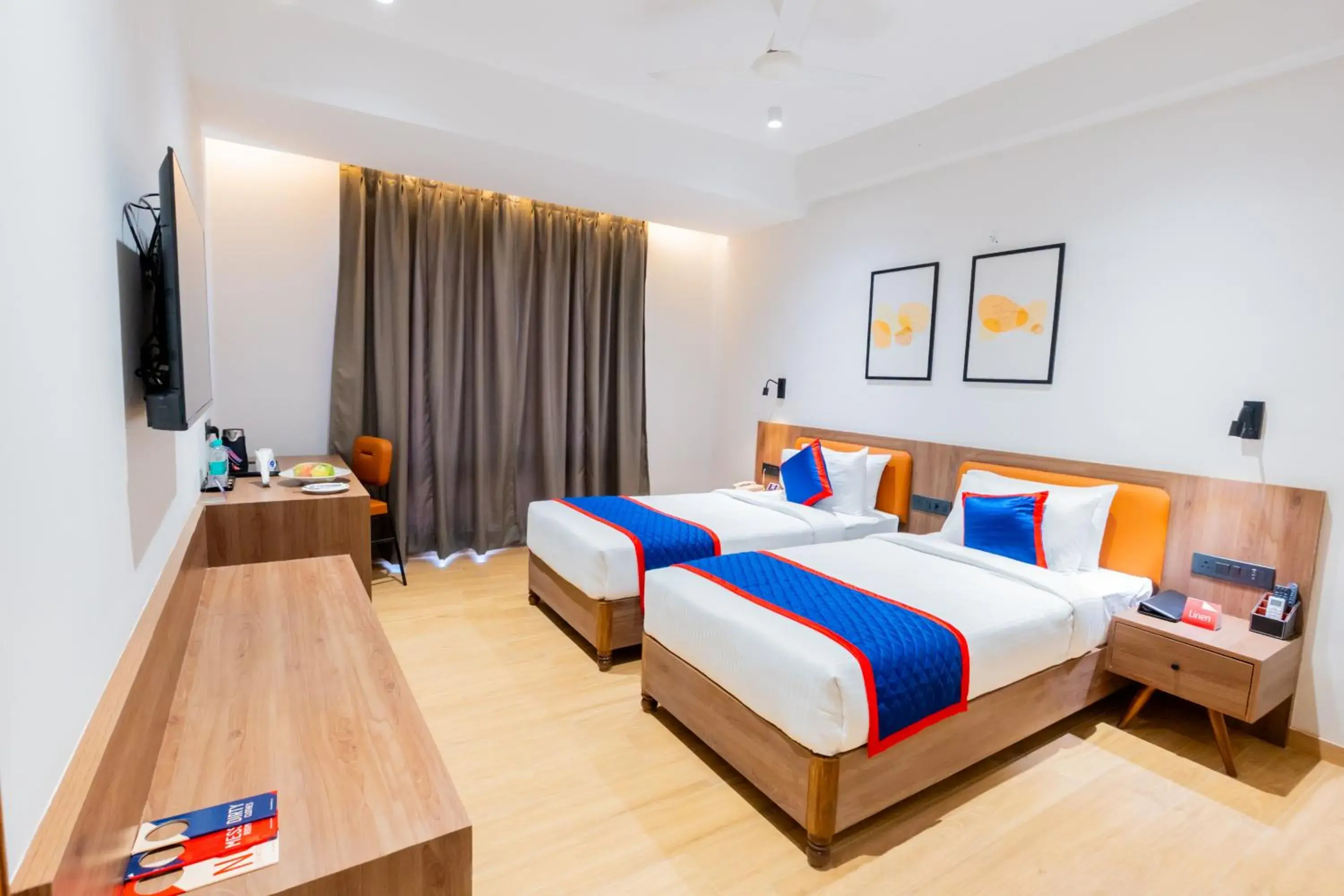 Deluxe Twin Room - single occupancy in Zip By Spree Hotels Madhuram Haldwani Deluxe Twin Room - single occupancy in Zip By Spree Hotels Madhuram Haldwani