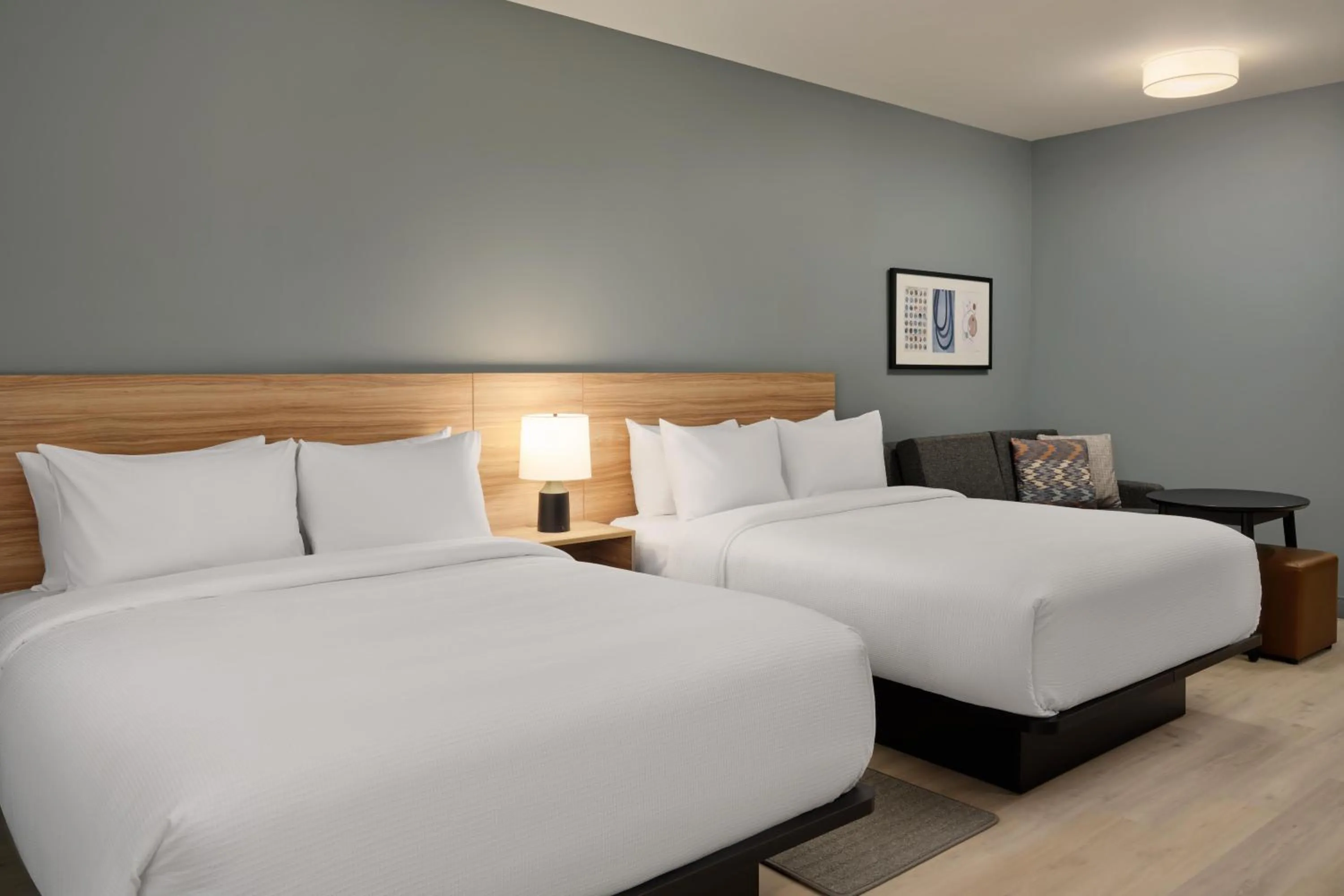 Bedroom, Bed in Hyatt Studios Huntsville