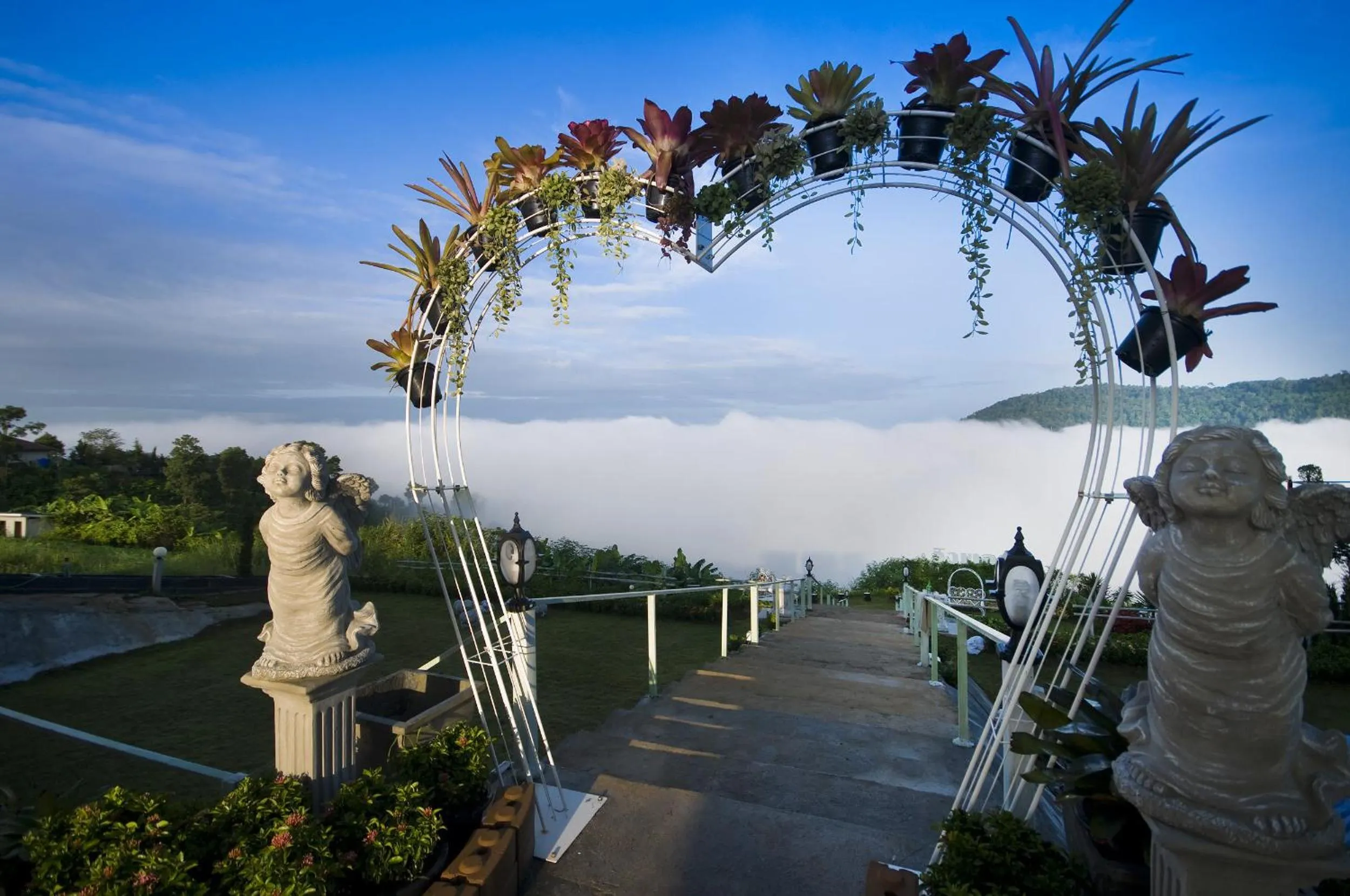 Decorative detail in Hotel Viewpoint Khao Koh