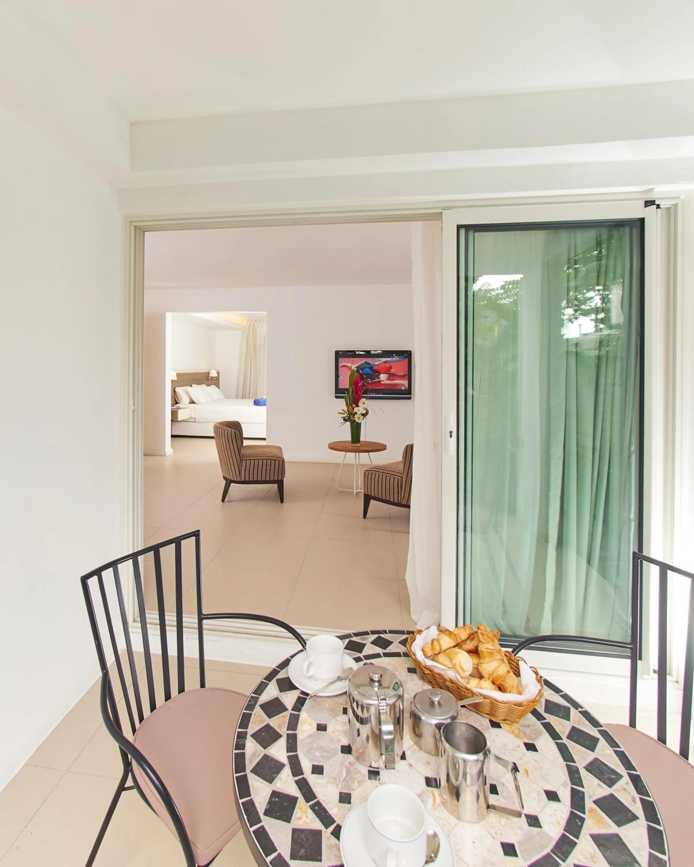 Garden in Le Beachclub