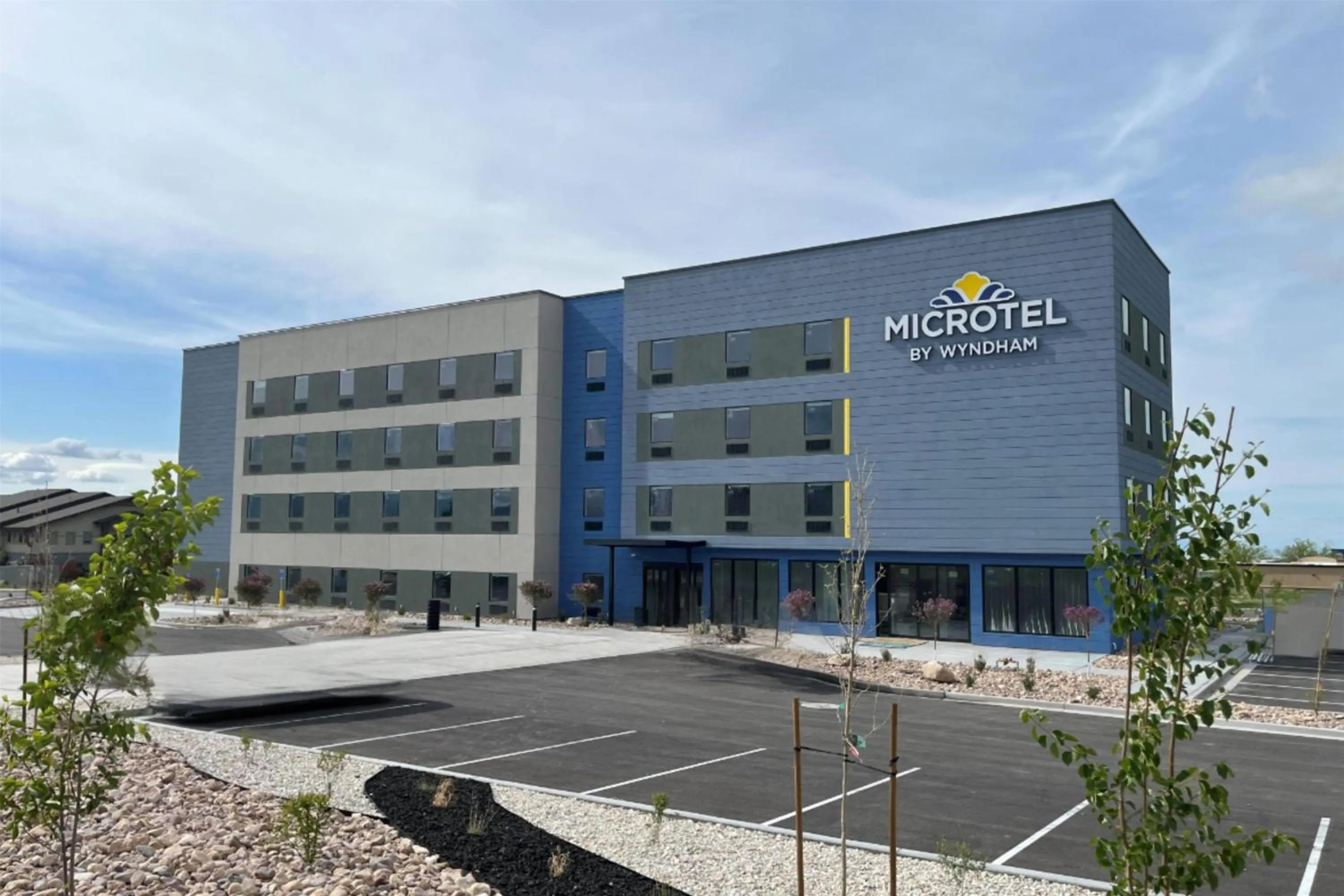 Property building in Microtel Inn & Suites by Wyndham Tooele