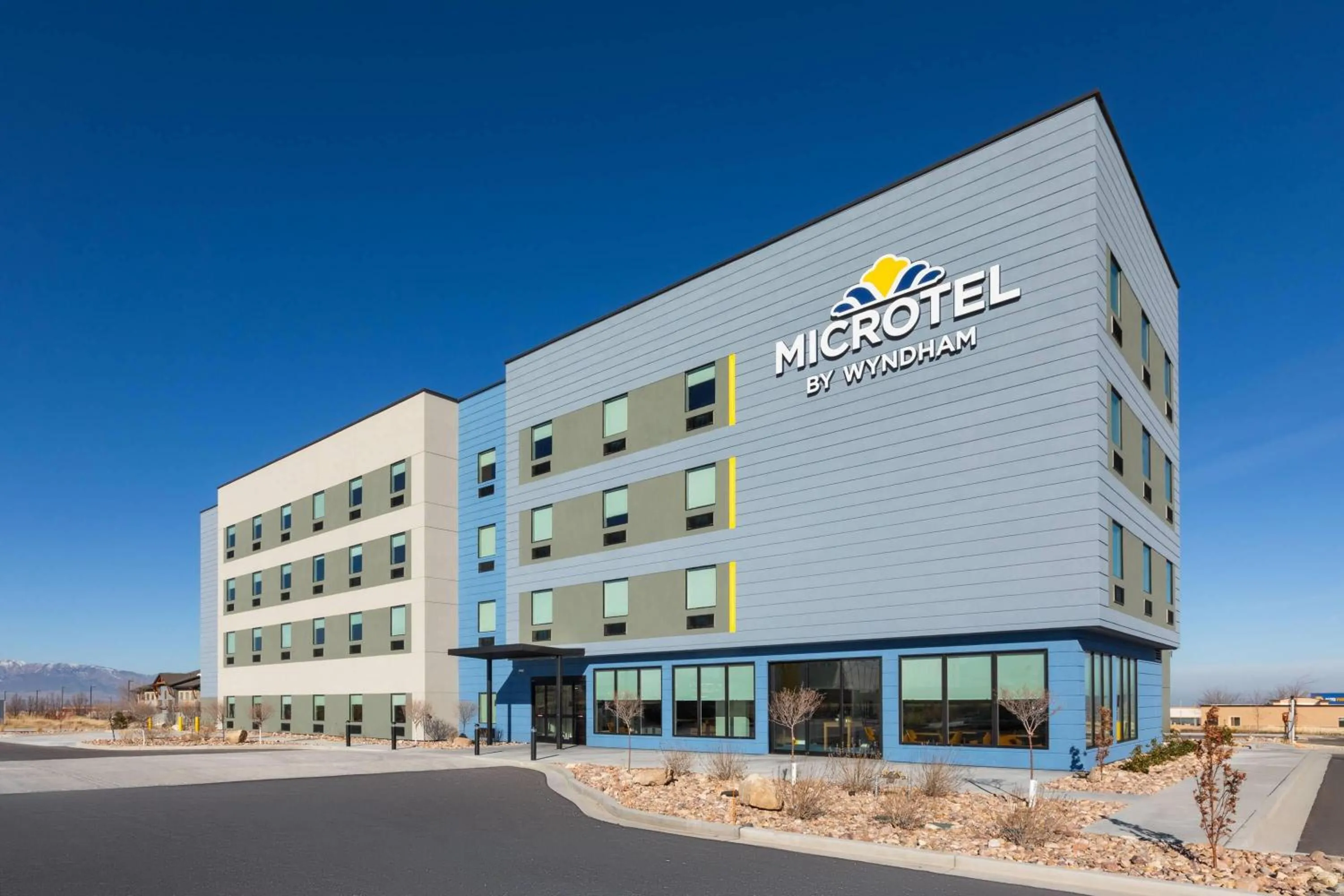 Property building in Microtel Inn & Suites by Wyndham Tooele