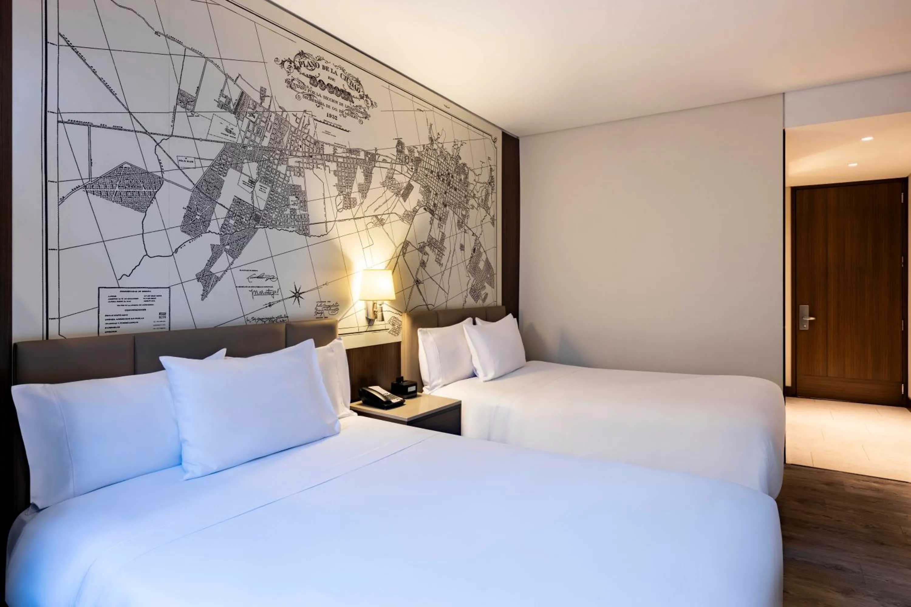 Bed in Courtyard by Marriott Bogota Airport