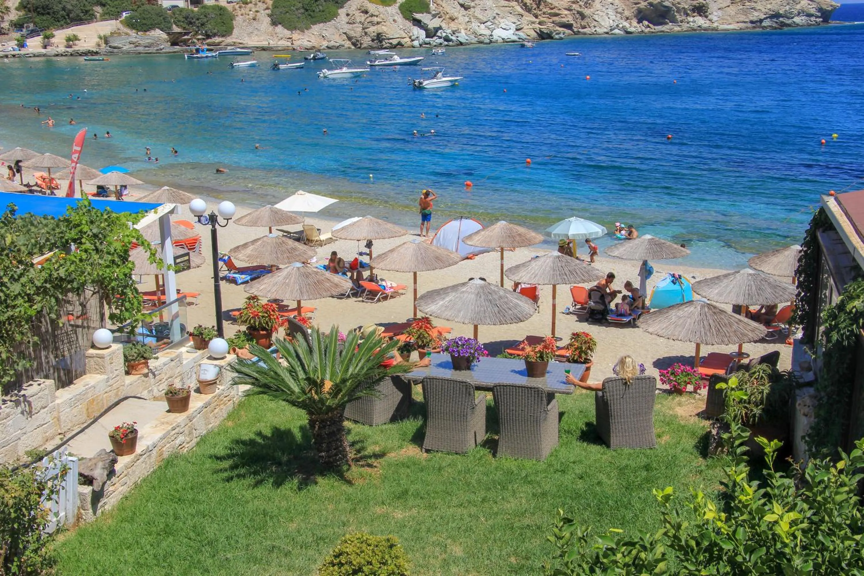 Beach in Apartment Villa Omega
