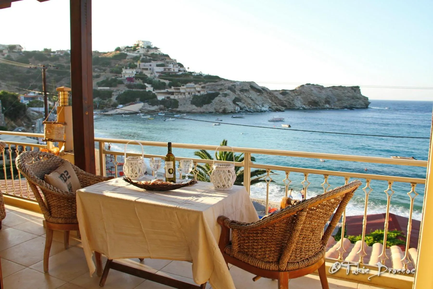 Balcony/Terrace in Apartment Villa Omega