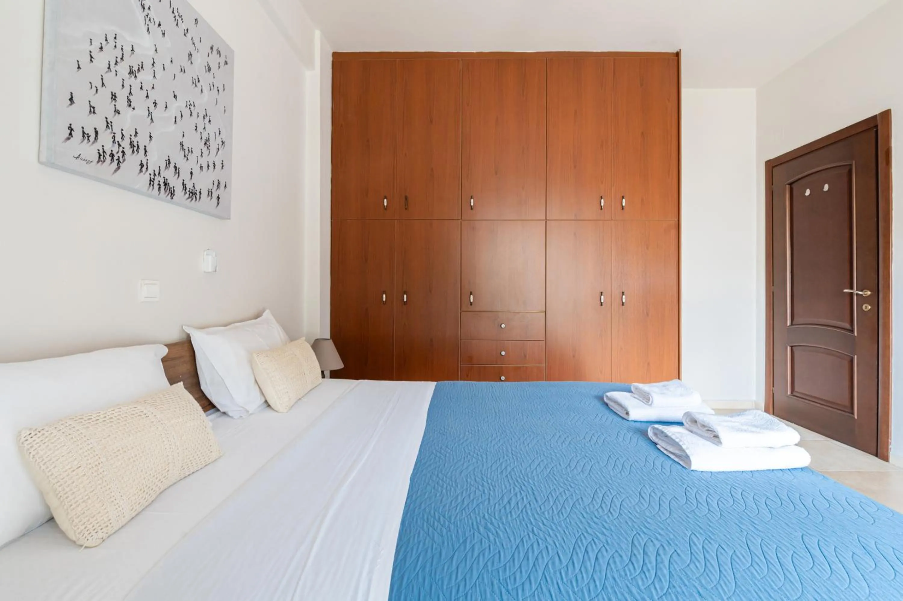 Bed in Apartment Villa Omega