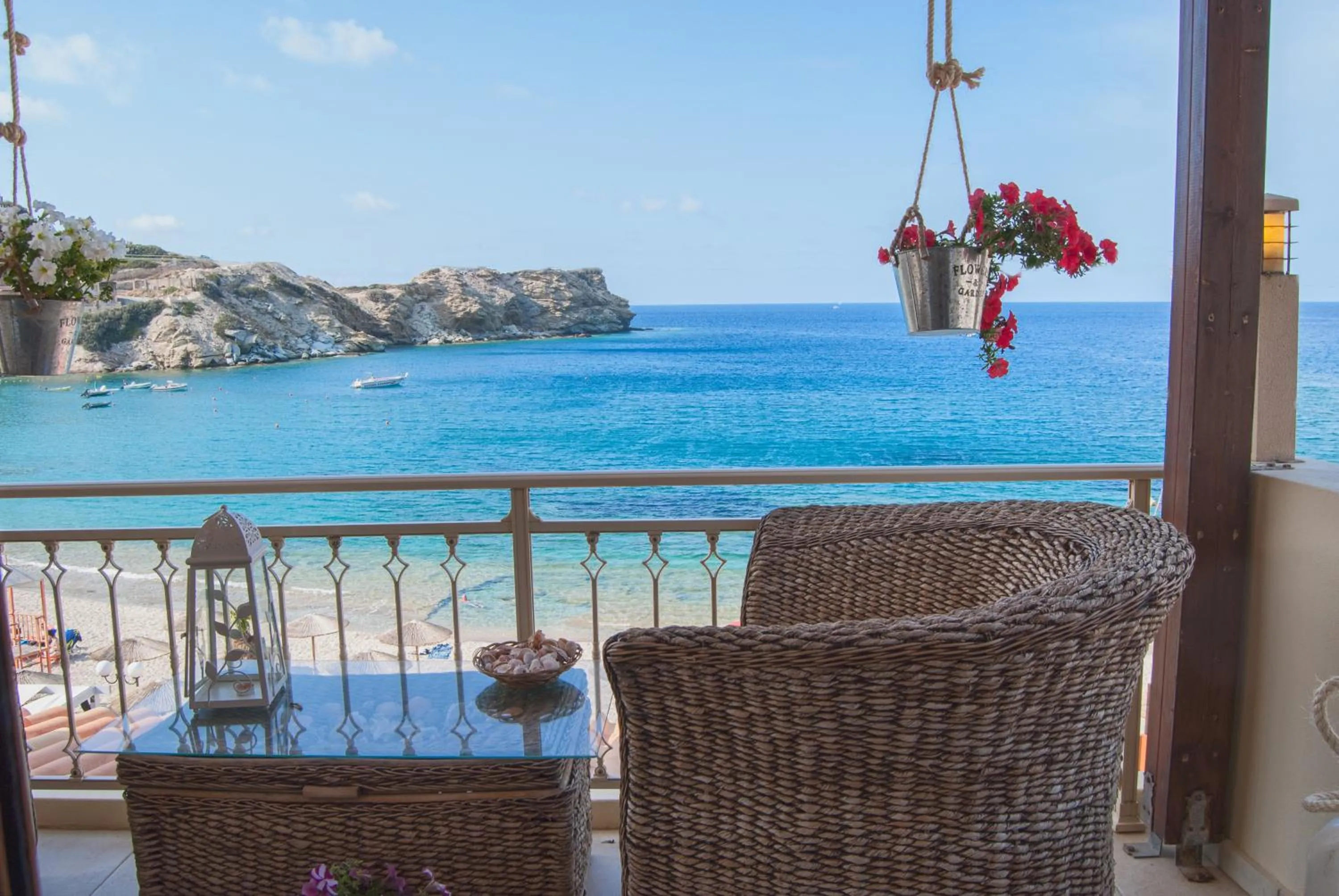 Balcony/Terrace in Apartment Villa Omega