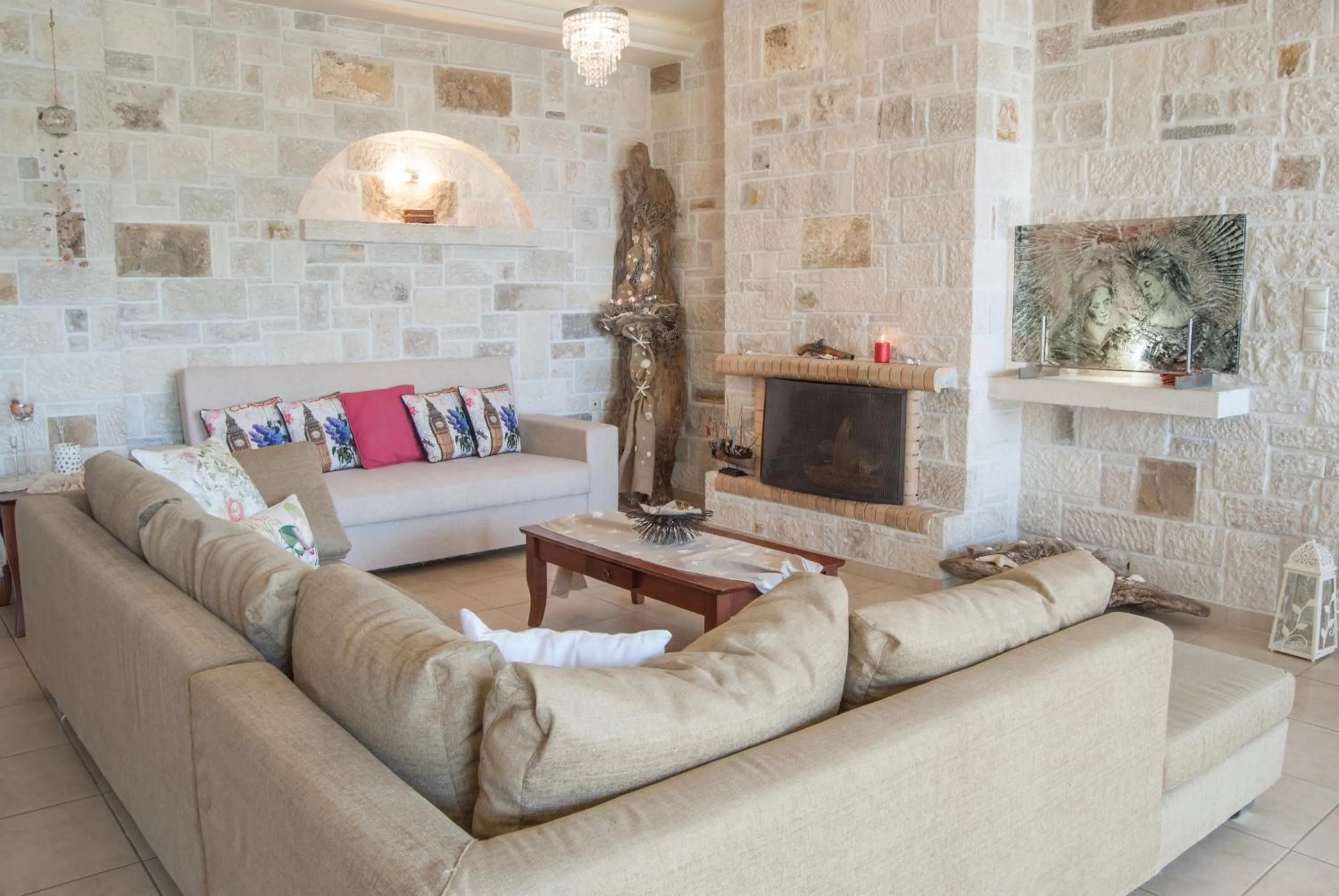 Living room in Apartment Villa Omega