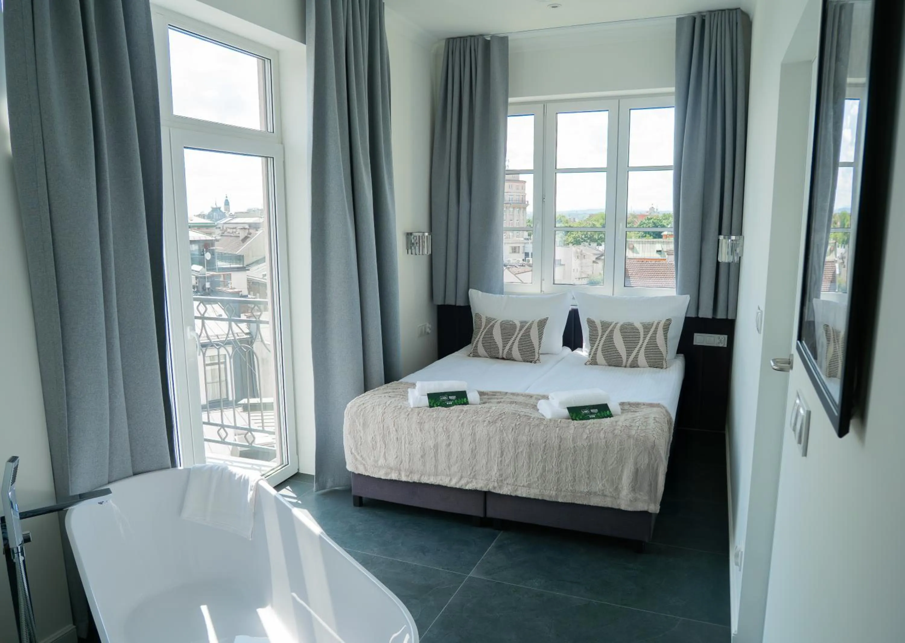 Bedroom, Bed in Długa 17 Residence