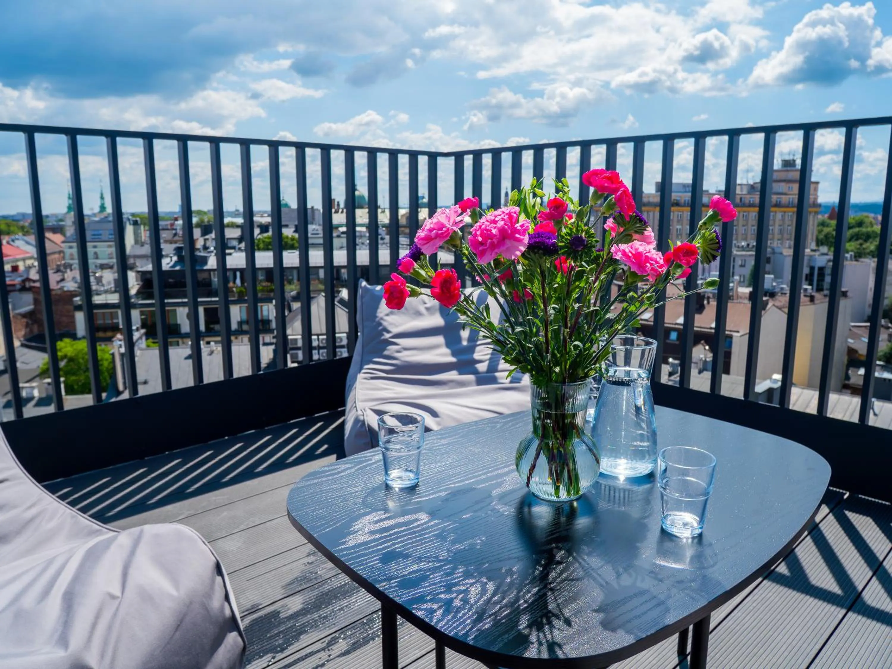 Balcony/Terrace in Długa 17 Residence