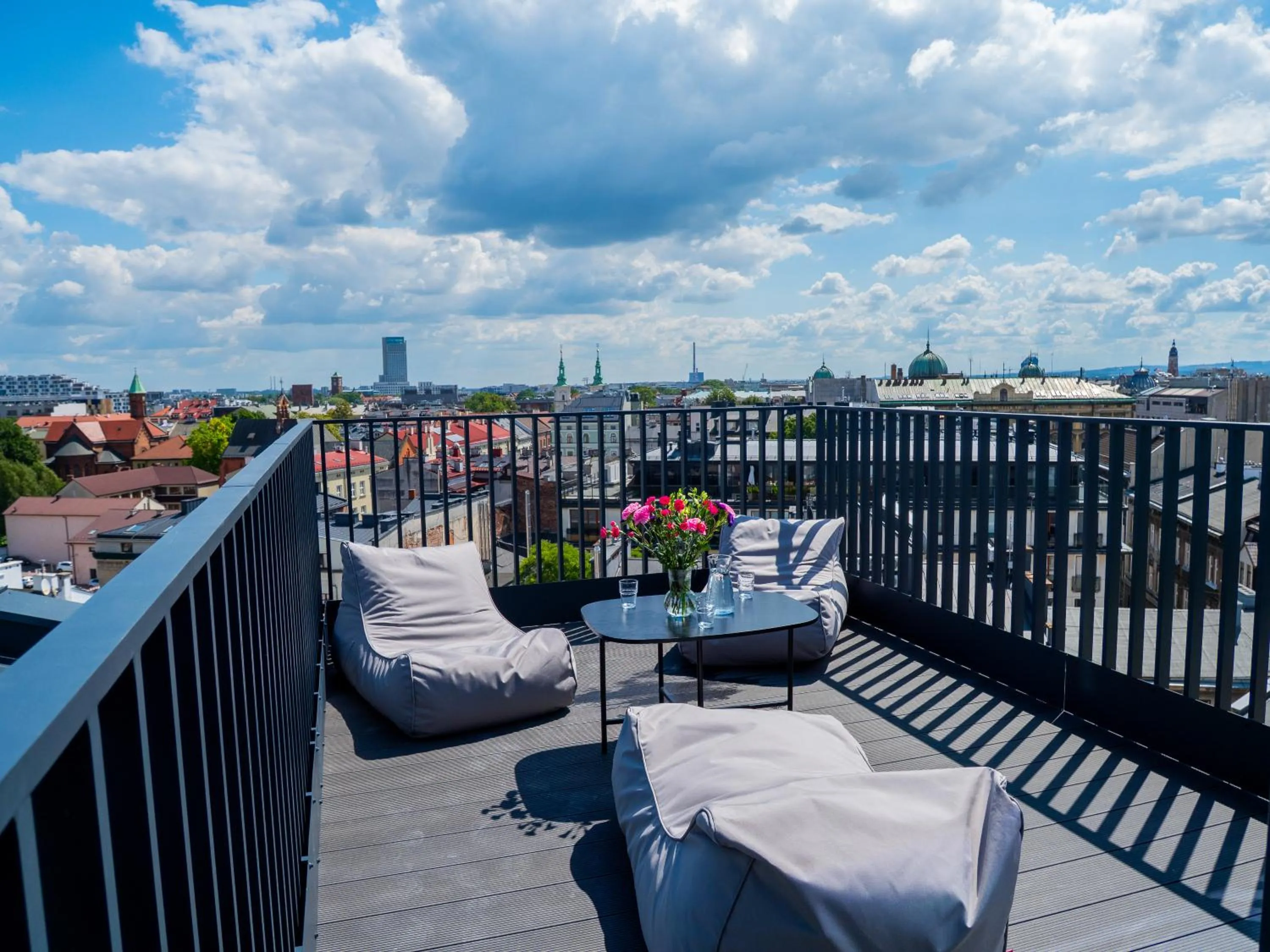 Balcony/Terrace in Długa 17 Residence