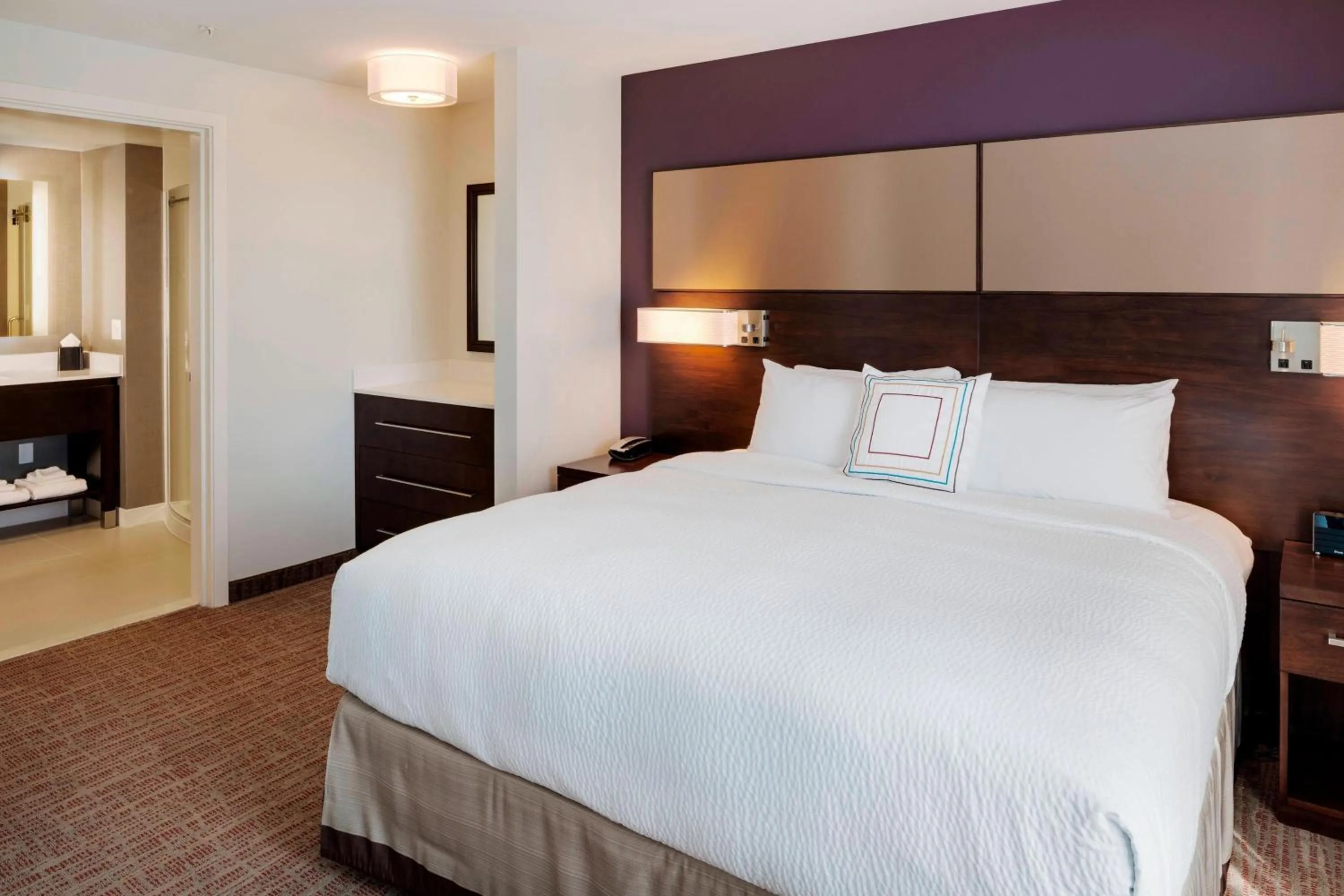 Bedroom, Bed in Residence Inn by Marriott Bangor