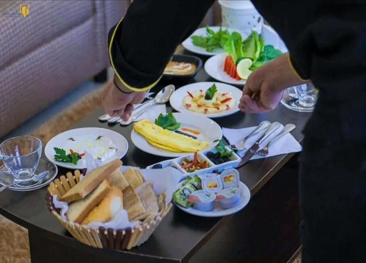 Breakfast in Taj Celine Hotel Breakfast in Taj Celine Hotel