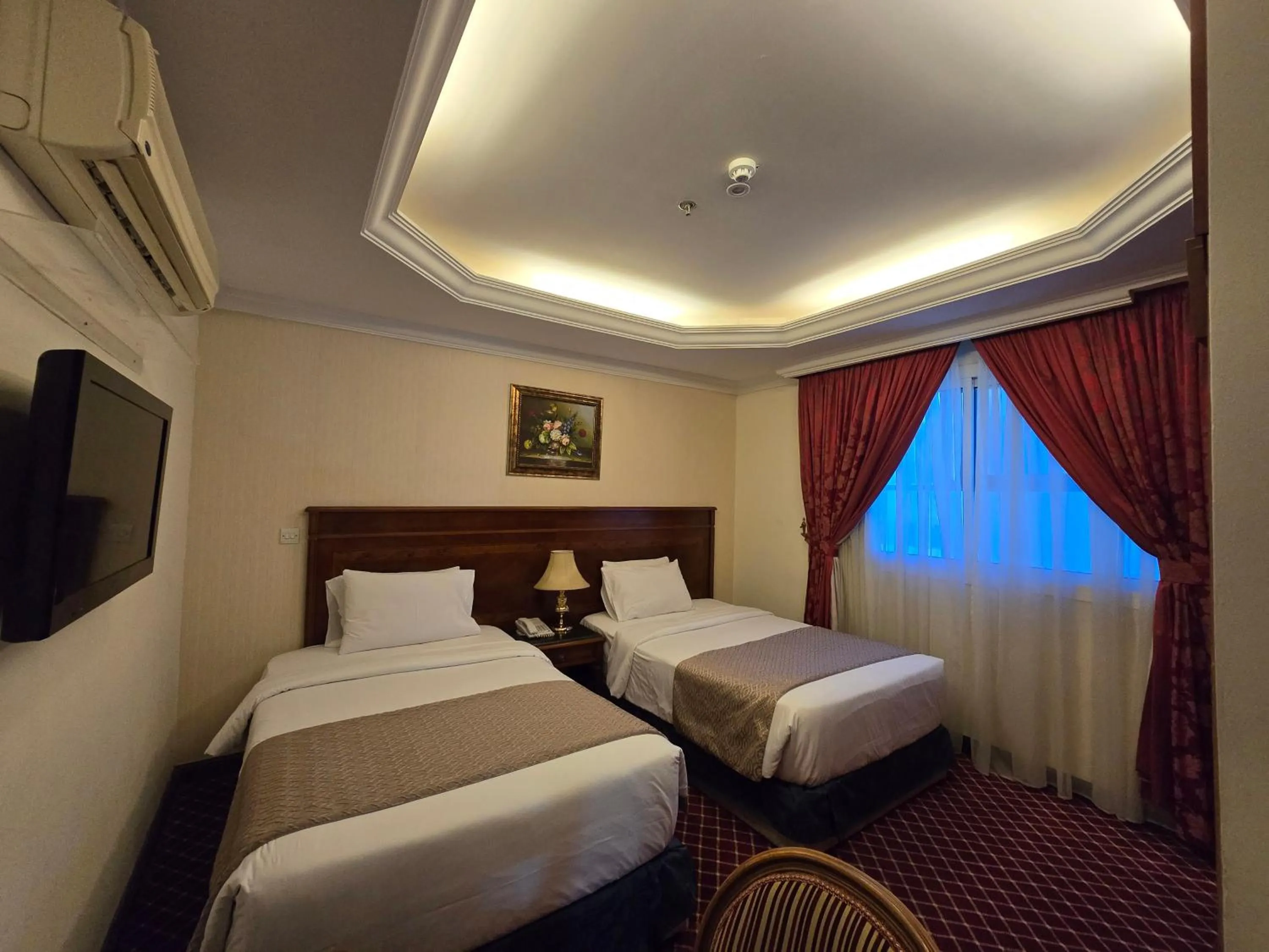 Bed in Taj Celine Hotel