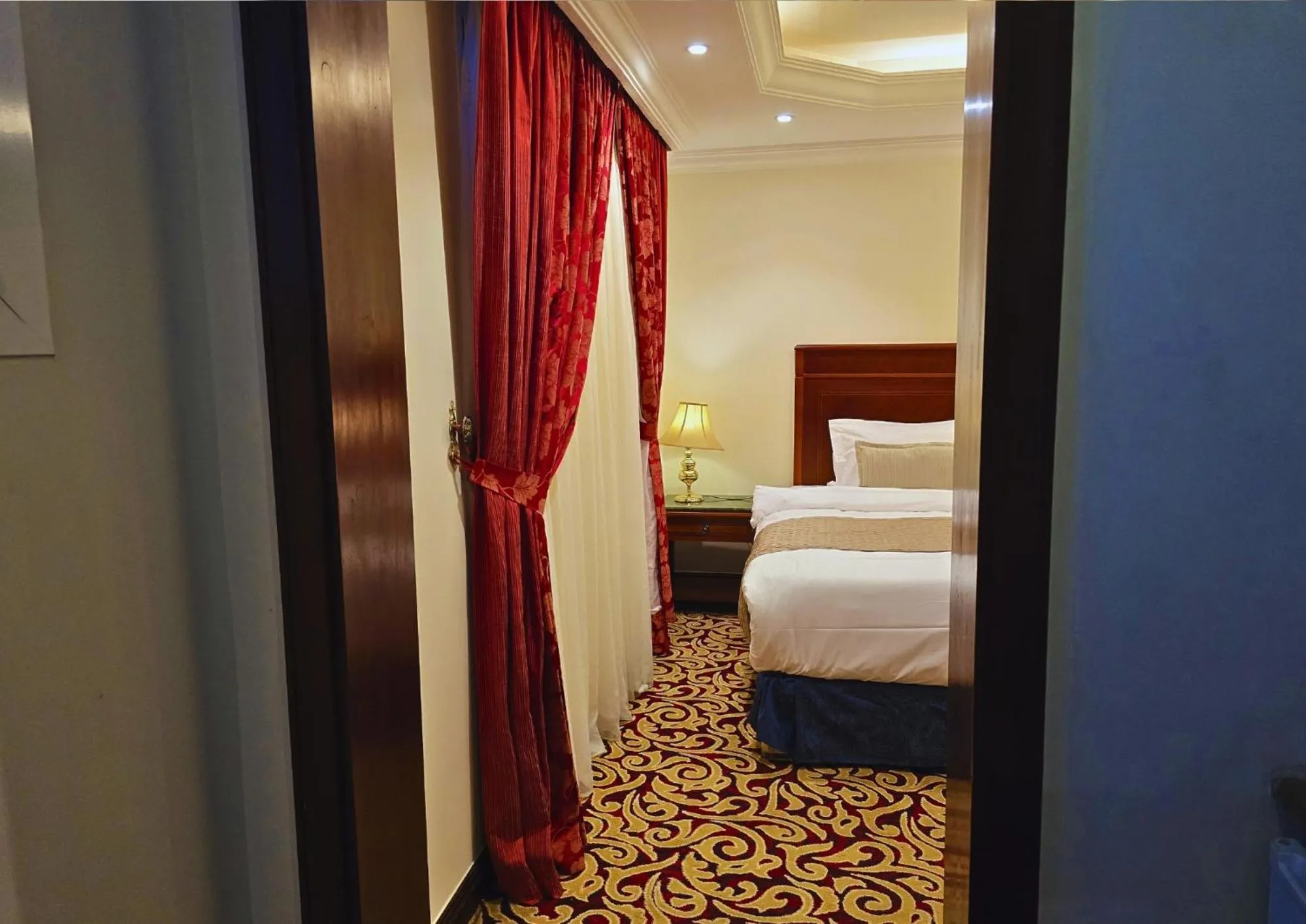 Bed in Taj Celine Hotel