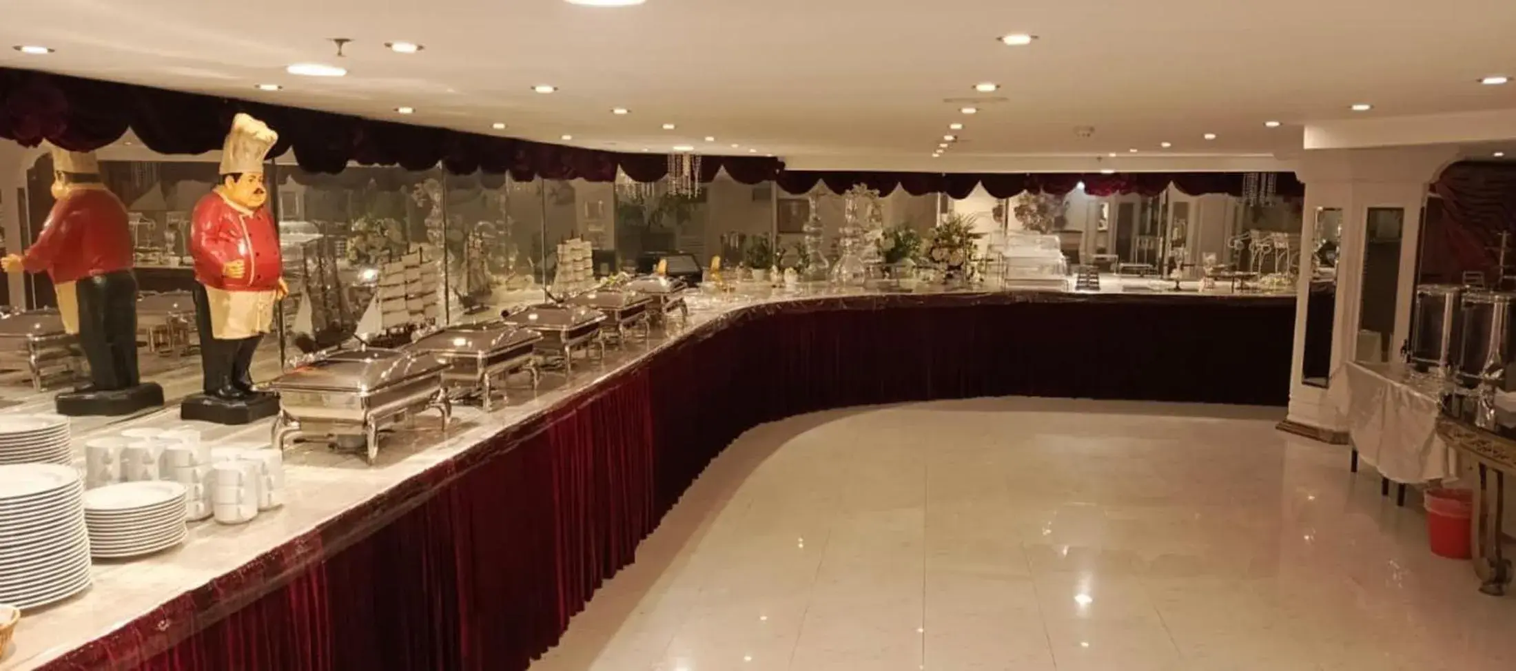 Buffet breakfast in Taj Celine Hotel Buffet breakfast in Taj Celine Hotel